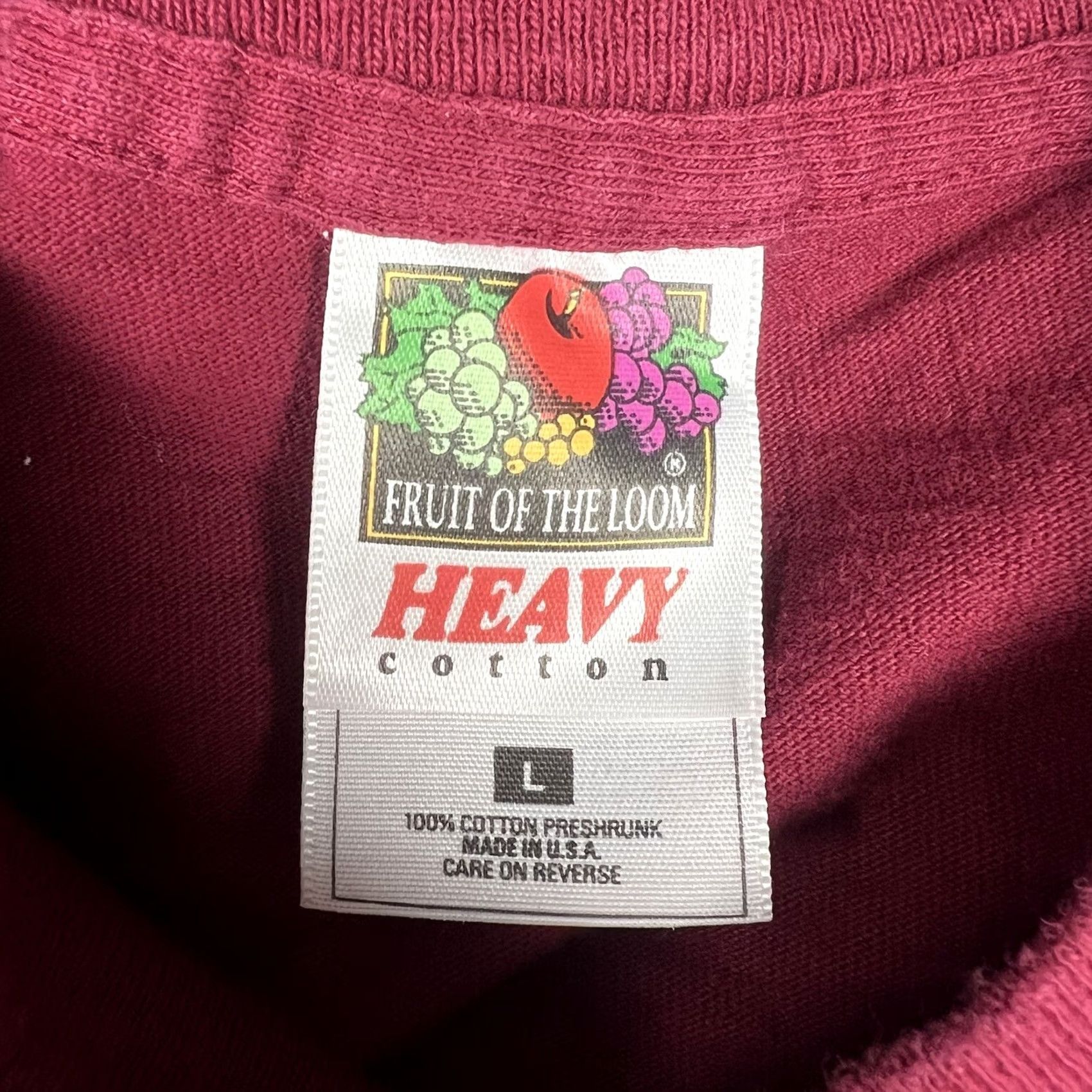 Fruit Of The Loom VINTAGE Lake Geneva Wisconsin Graphic Single Stitch T-Shirt Large Made USA Nike Shirt? Size US L / EU 52-54 / 3 - 2 Thumbnail