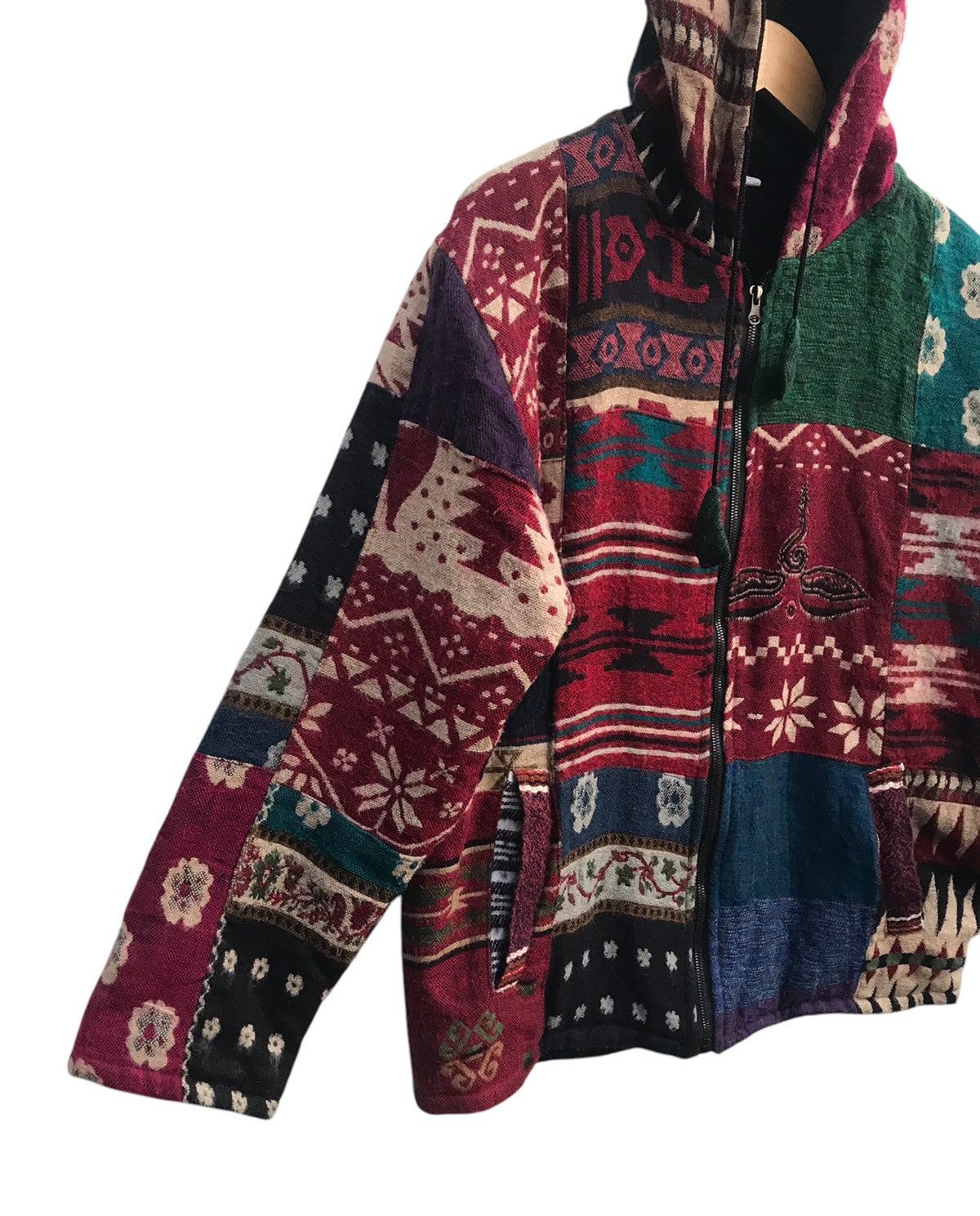 Other Pop Art Hoodie Patchwork Multicolour Sweater Size US M / EU 48-50 / 2 - 7 Thumbnail