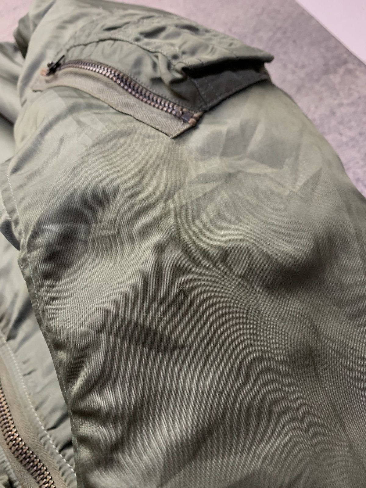 Alpha Industries 🐍 Vintage 1966 Alpha Industries MA-1 Bomber Jacket Size US XL / EU 56 / 4 - 12 Thumbnail