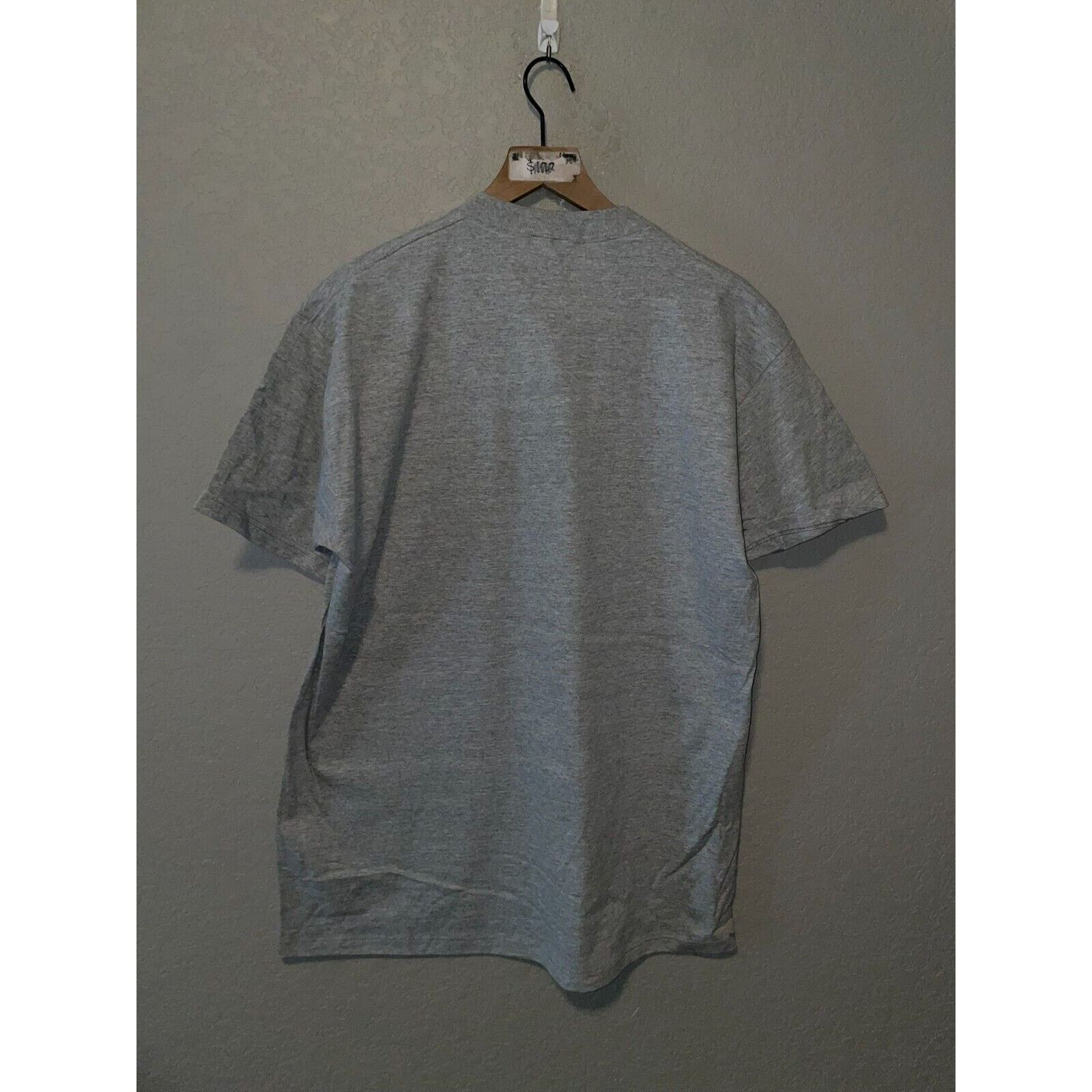 Jerzees Vintage New Mexico Shirt NM USA Gray Wolf Tee 90s VTG Large Size US L / EU 52-54 / 3 - 7 Thumbnail