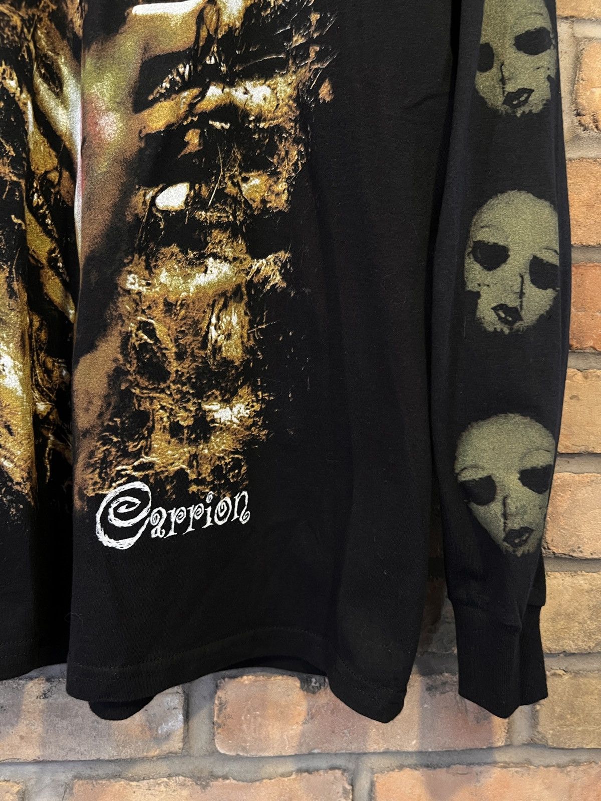 Band Tees 03’ Cradle Of Filth “Smell The Grave” Long Sleeve T Shirt Size US M / EU 48-50 / 2 - 4 Thumbnail