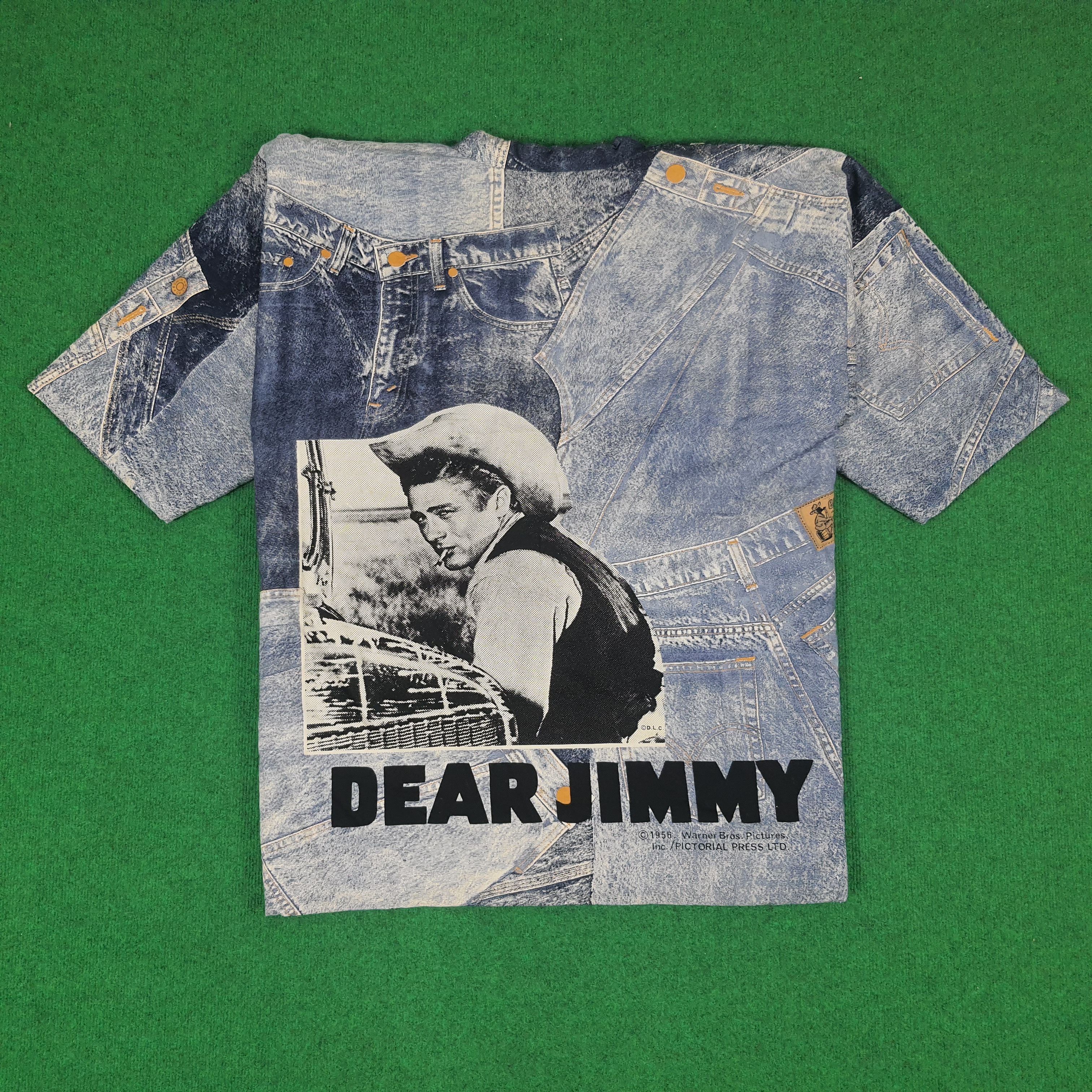 Vintage × Warner Bros Vintage Young Village Dear Jimmy Warner Bros. Kimono Jacket Size US XL / EU 56 / 4 - 1 Thumbnail