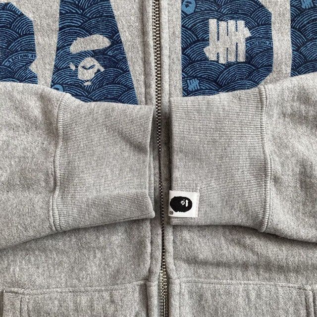 Bape × Undefeated BAPE × Undefeated full zip hoodie a bathing ape NIGO Size US L / EU 52-54 / 3 - 6 Thumbnail