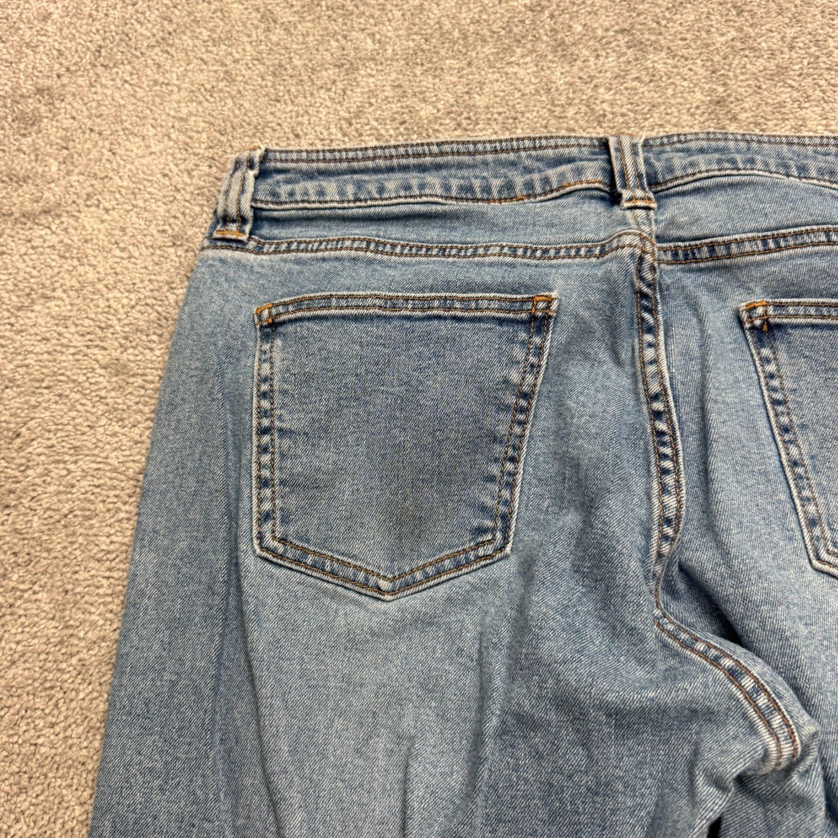 Gap Gap Jeans Womens Bootcut 34x29 Blue Medium Wash Mid Rise Y2K Casual 34in Waist 29in Inseam Regular Fit Denim Jeans Girls Women Size 38" / US 16 / IT 52 - 5 Thumbnail