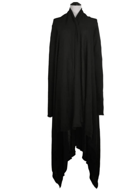 Rick Owens Rick Owens Black Down Stand Collar Jacket Size L / US 10 / IT 46 - 1 Thumbnail