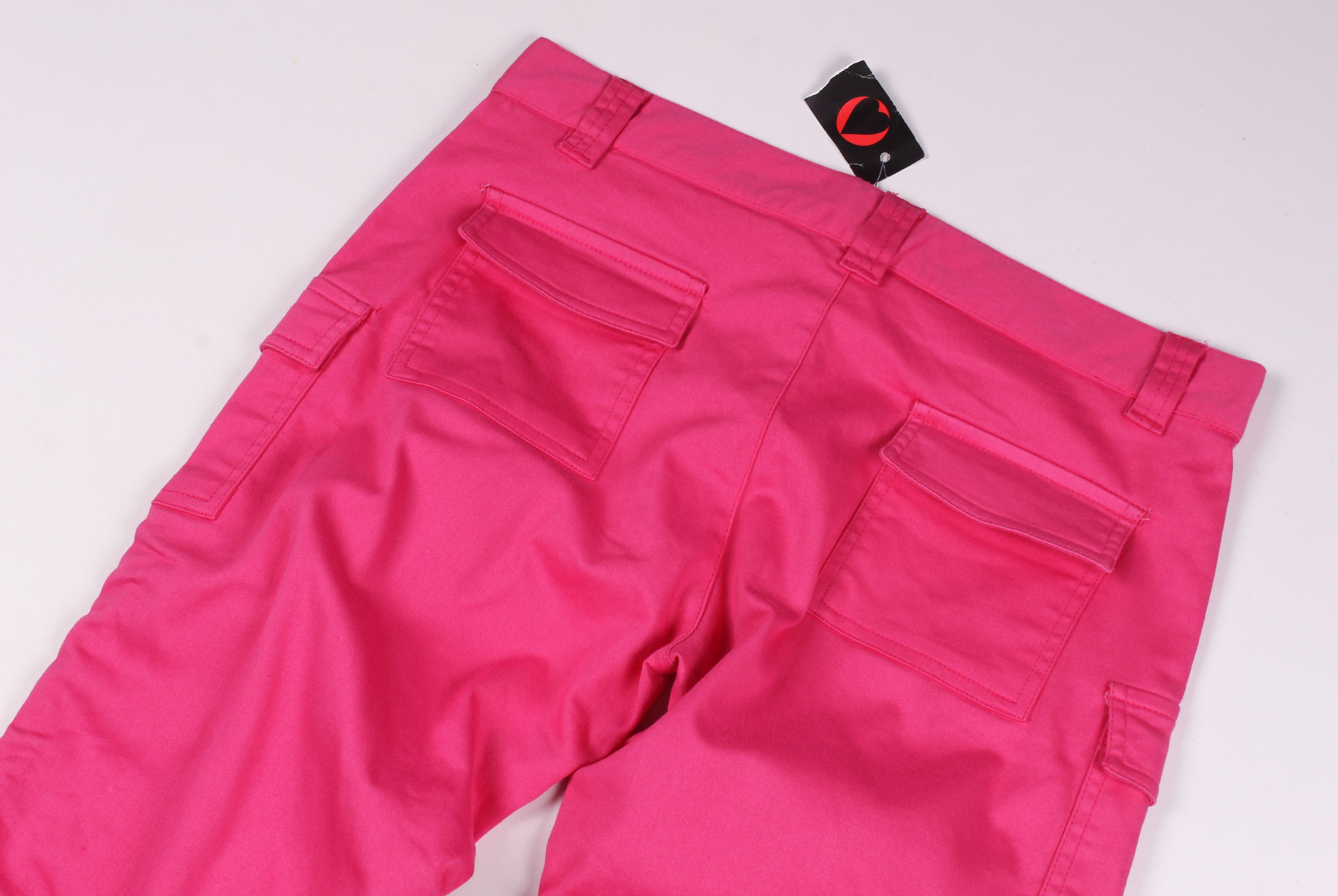 Morgan Homme Vintage Morgan de Toi Y2K Adjustable Pink Cargo Pants Size 30" / US 8 / IT 44 - 5 Thumbnail