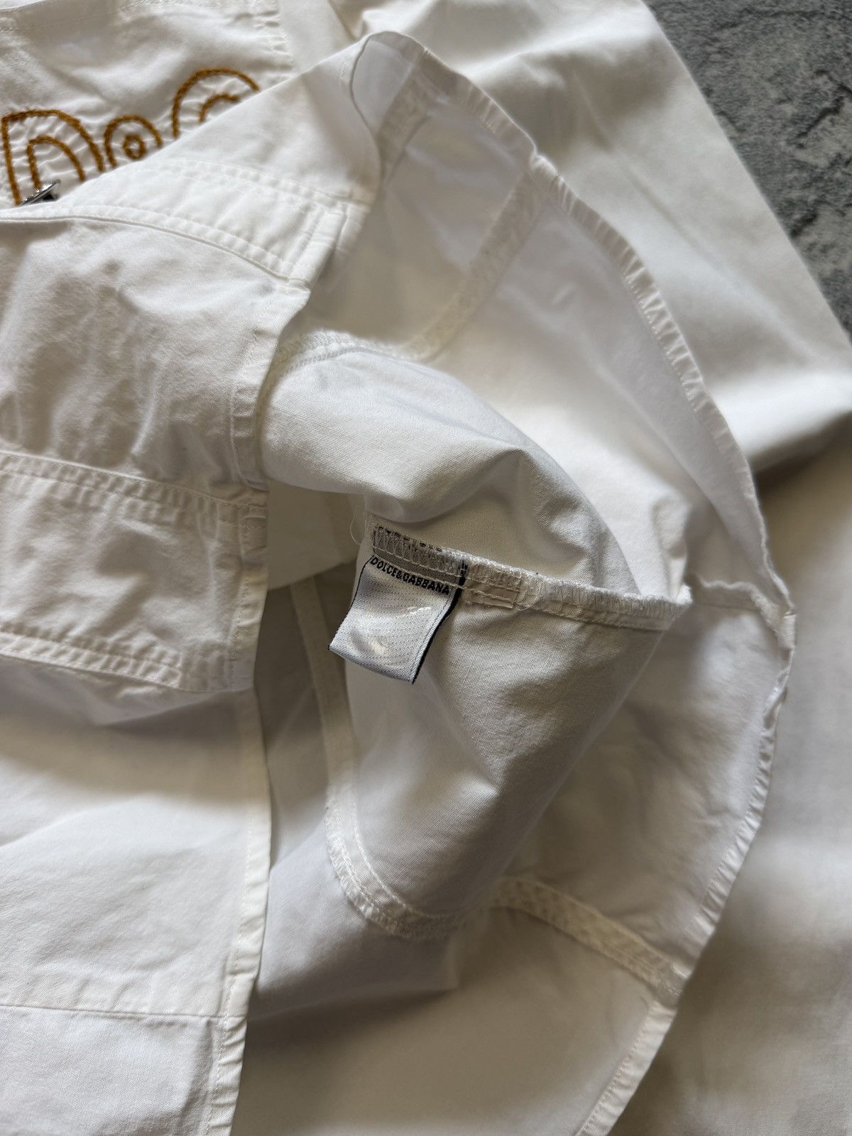 Dolce & Gabbana Vintage Dolce & Gabbana Shirt Big Logo Size M / US 6-8 / IT 42-44 - 8 Thumbnail