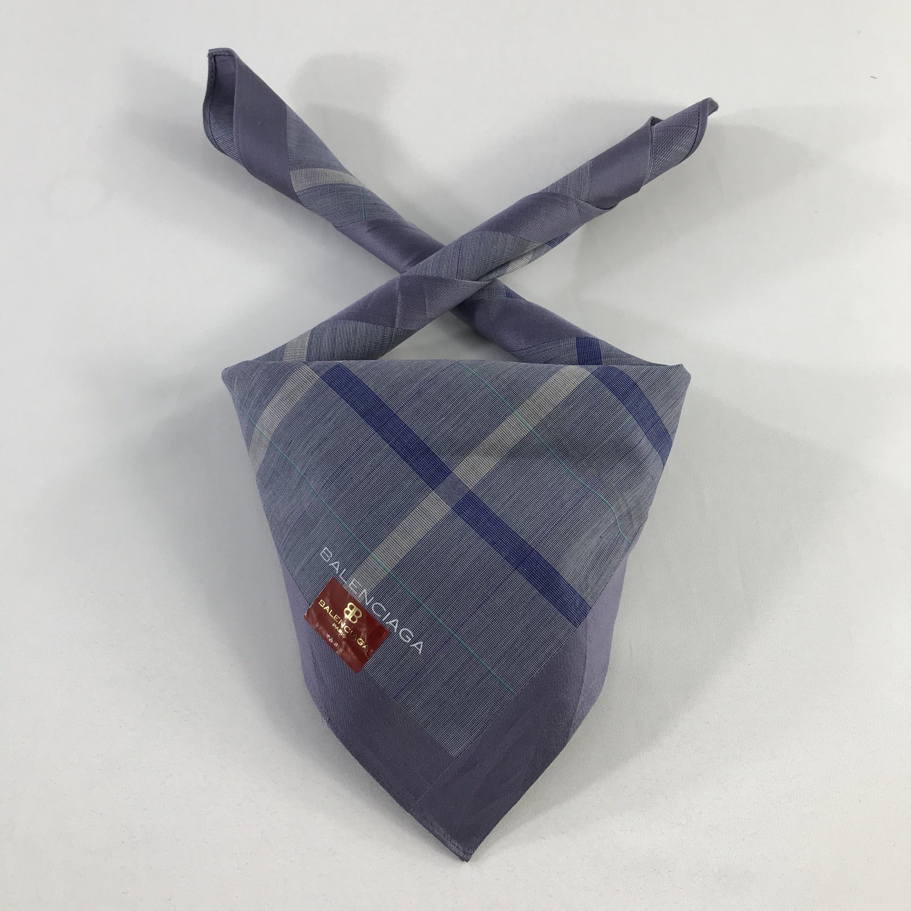 Vintage Vintage Balenciaga Bandana / Handkerchief /Neckerchief -S938 Size ONE SIZE - 3 Thumbnail