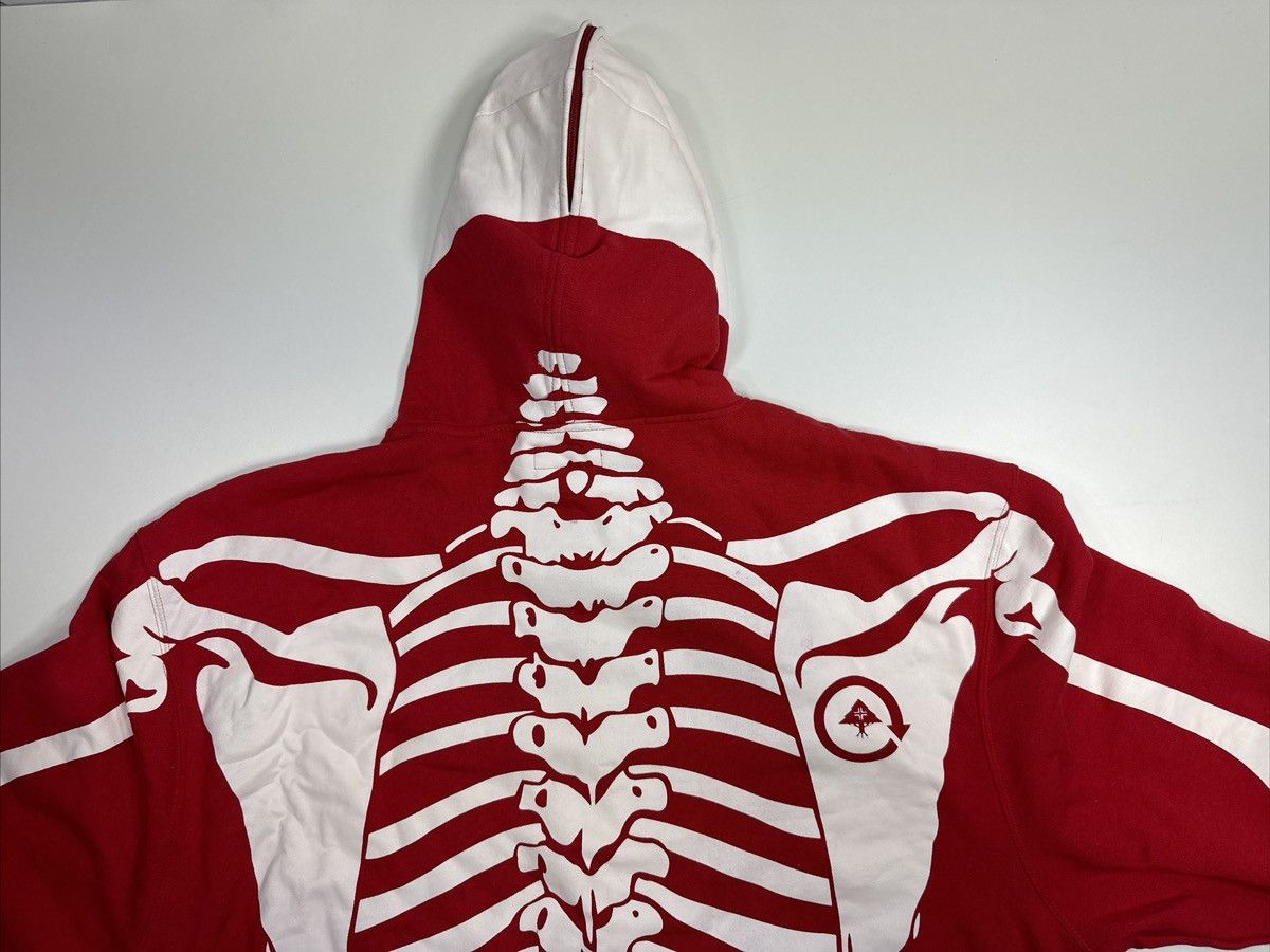 LRG VTG LRG Dead Serious Skeleton Skull Hoodie RARE Size 4XL Size US XXL / EU 58 / 5 - 12 Thumbnail