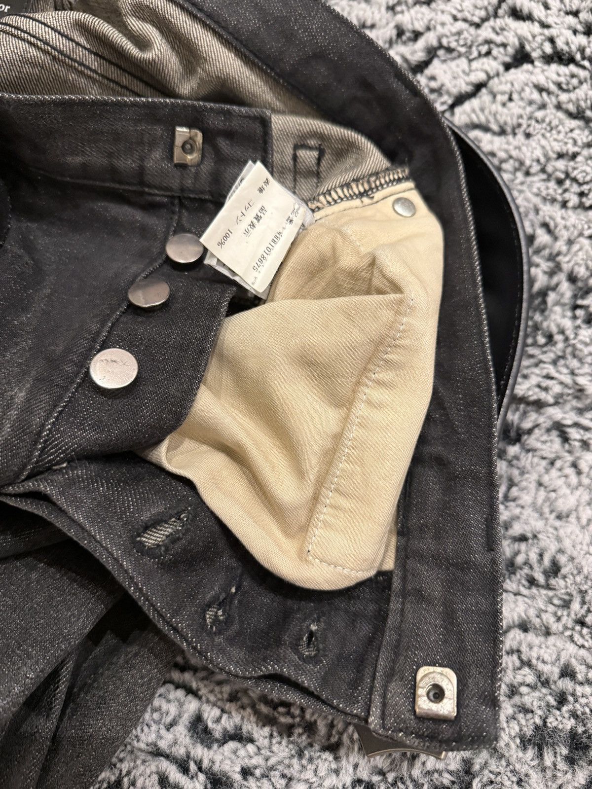 Dior Dior 04 Waxed Luster Denim Size US 29 - 10 Thumbnail