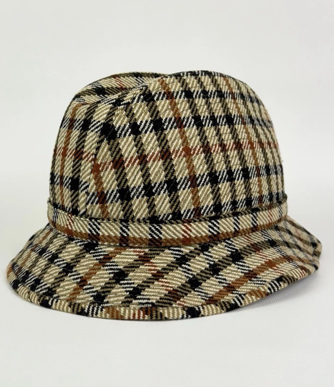 DAKS Vintage Daks London Authentic Plaid Bucket Hat Cap Size ONE SIZE - 2 Thumbnail