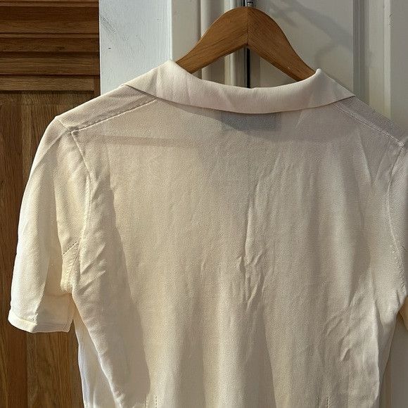 AYA MUSE NWT AYA MUSE MICONIA button up short sleeve collared top Size L / US 10 / IT 46 - 11 Thumbnail