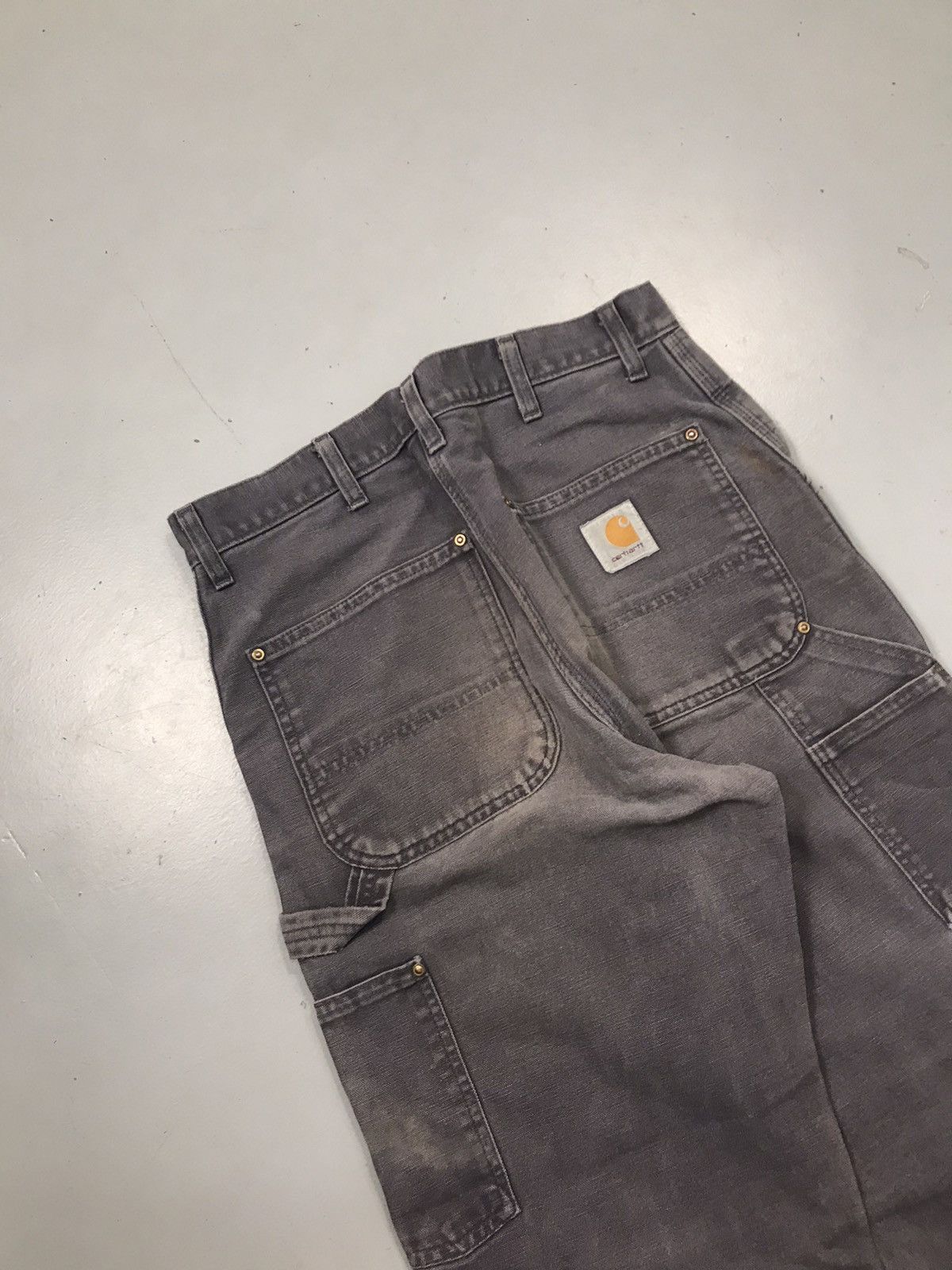 Carhartt Vintage Carhartt tan carpenter denim Size US 30 / EU 46 - 6 Thumbnail