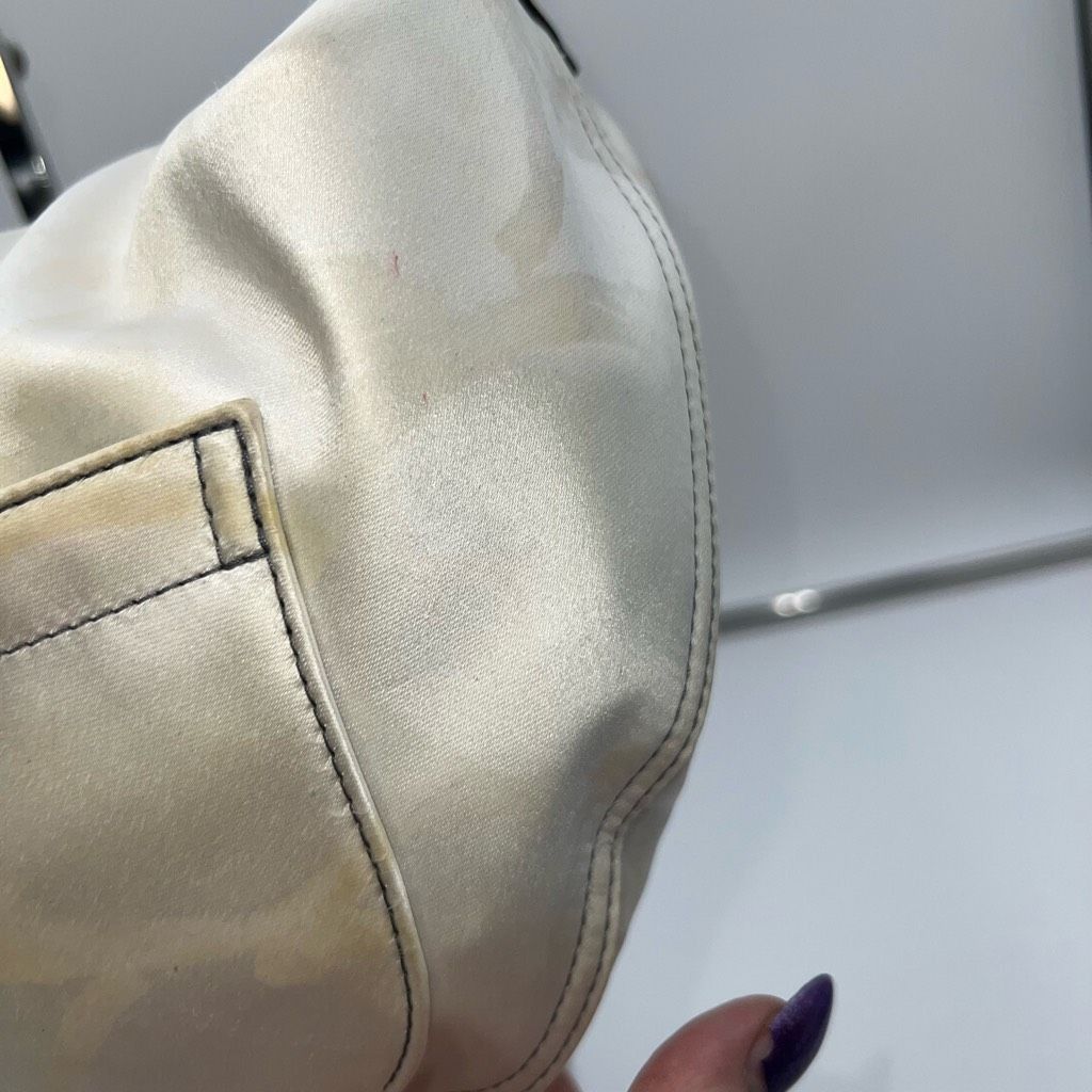 Coach Coach Vintage Ivory on White Signature Hobo Bag Size ONE SIZE - 6 Thumbnail