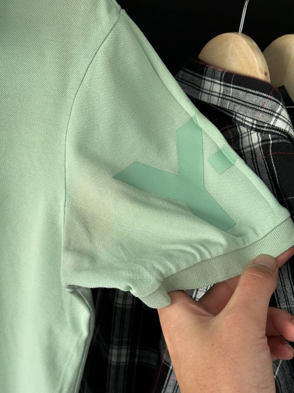 Y-3 Johji Yamamoto Adidas Y3 Mint Polo Size M Size US M / EU 48-50 / 2 - 4 Thumbnail
