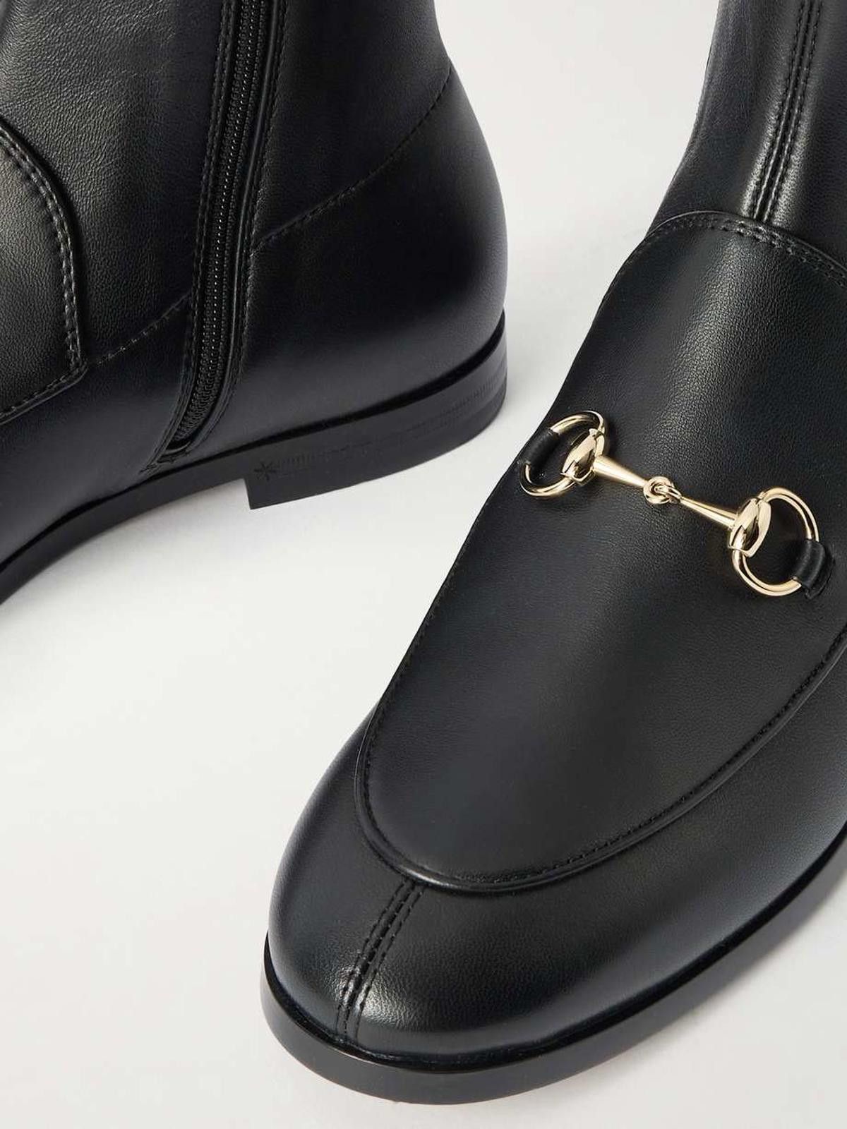 Gucci Gucci Horsebit Jordaan Ankle Boots Size US 6 / IT 36 - 3 Thumbnail