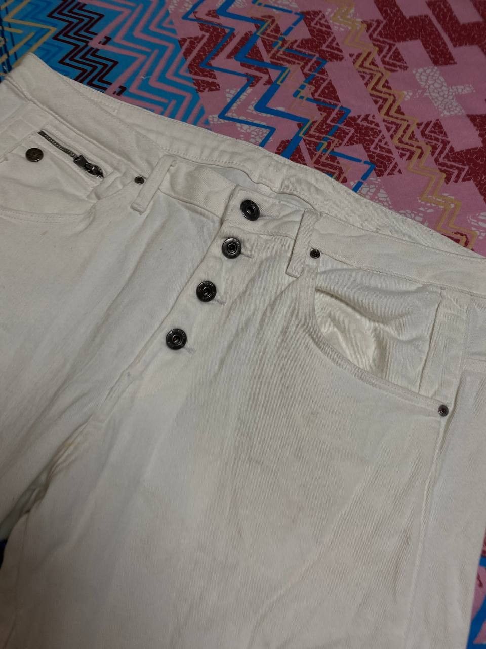 G-Star × Japanese Brand × Vintage Vintage Y2K G-Star Washed Super Slim Japan Denim Pants Size US 30 / EU 46 - 13 Thumbnail