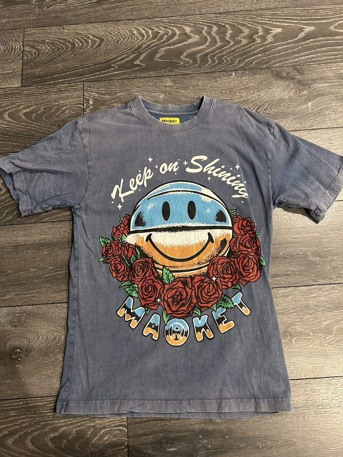 Market Baggy Market Smiley Shirt Size US M / EU 48-50 / 2 - 1 Thumbnail