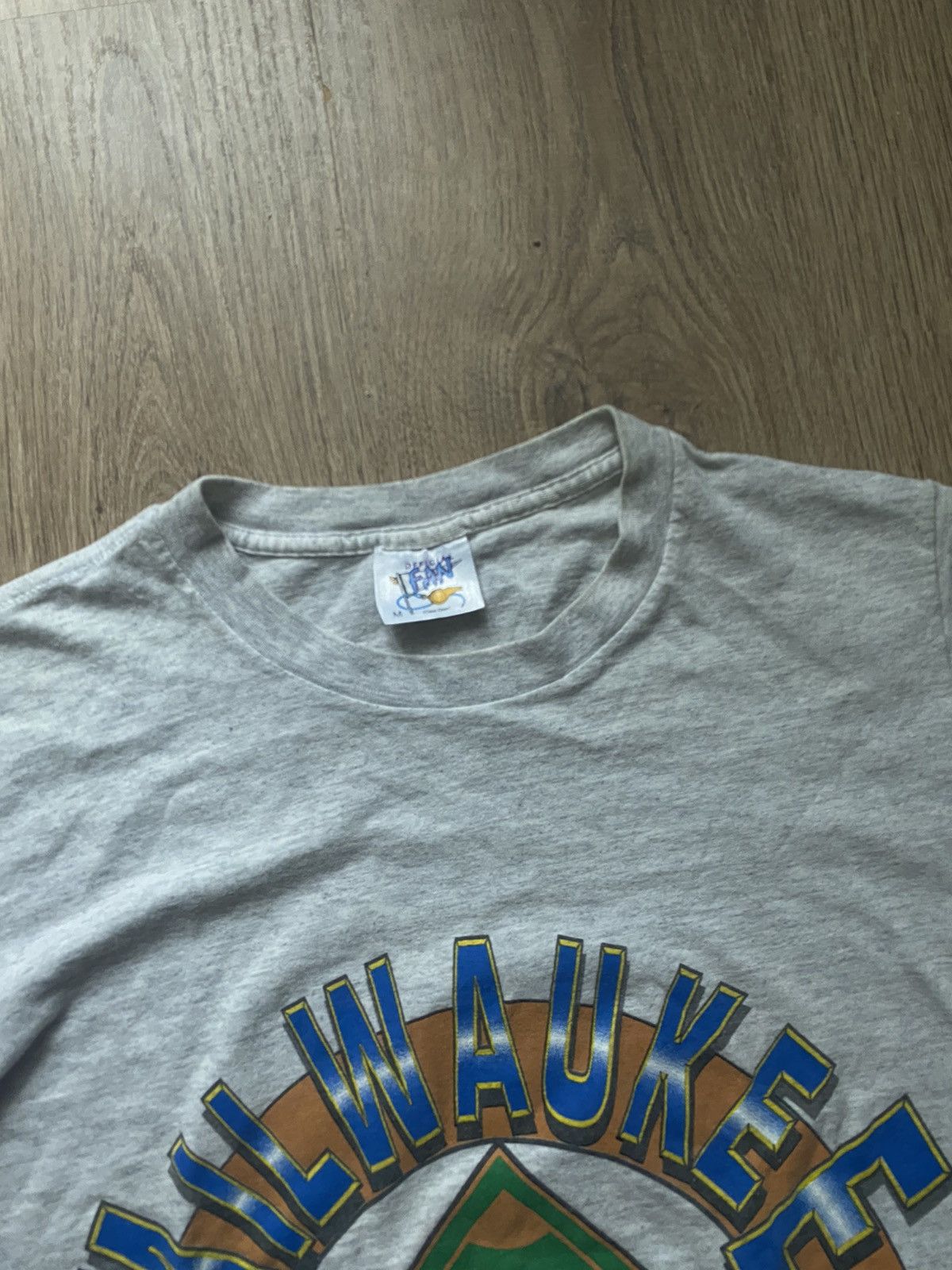 MLB × Vintage Vintage 1992 Milwakaukee Brewers official VERY RARE SHIRT Size US M / EU 48-50 / 2 - 2 Thumbnail