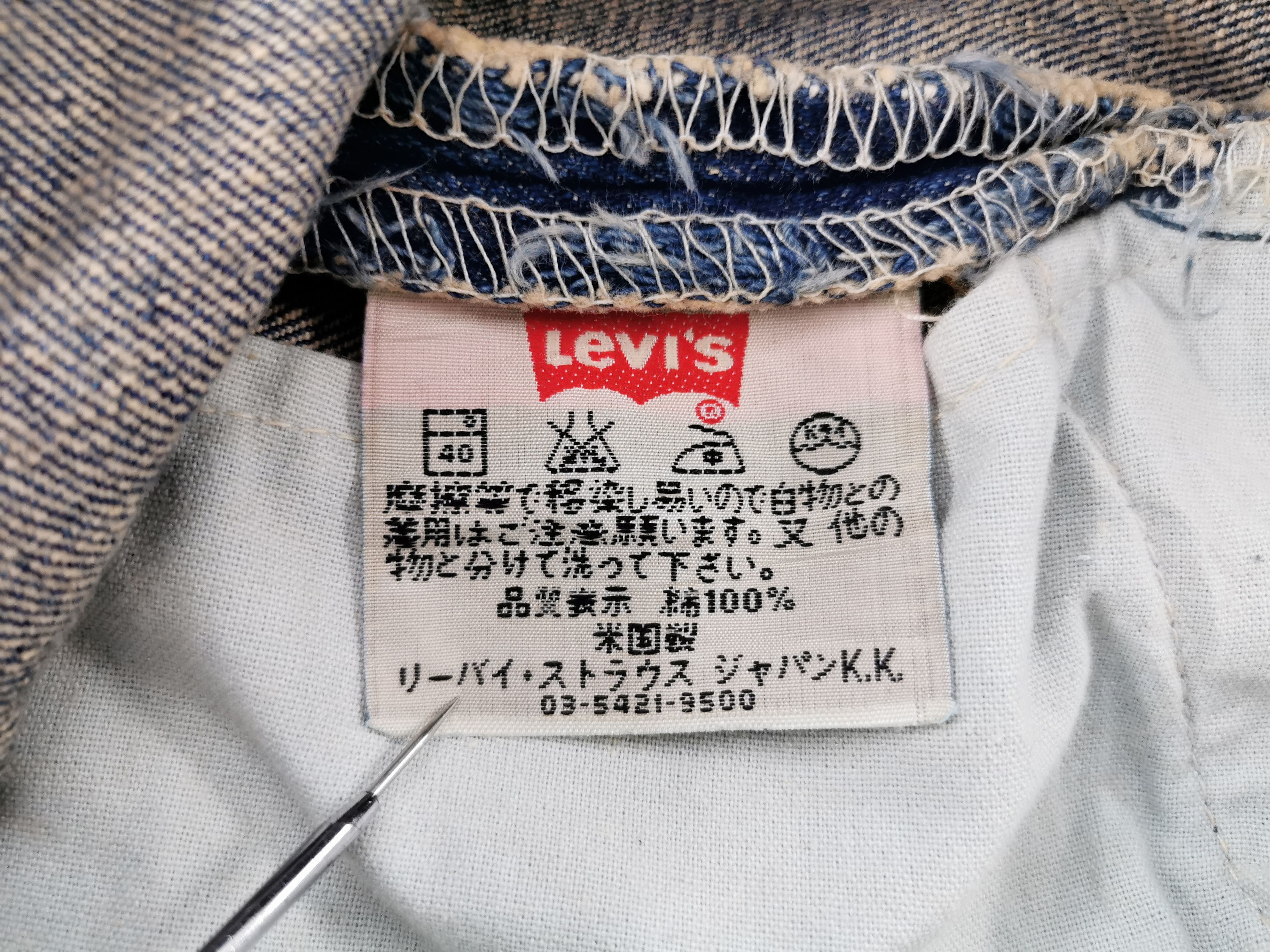 Levi's Vintage Levis Lot 501 Denim Jeans Made In USA Size 27/30x32 Size US 27 - 9 Thumbnail