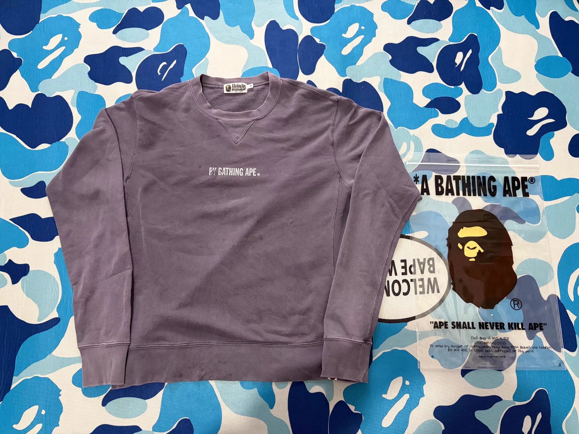 Bape Bape Planet of the Apes Long Sleeve Sweatshirt Size US M / EU 48-50 / 2 - 1 Thumbnail