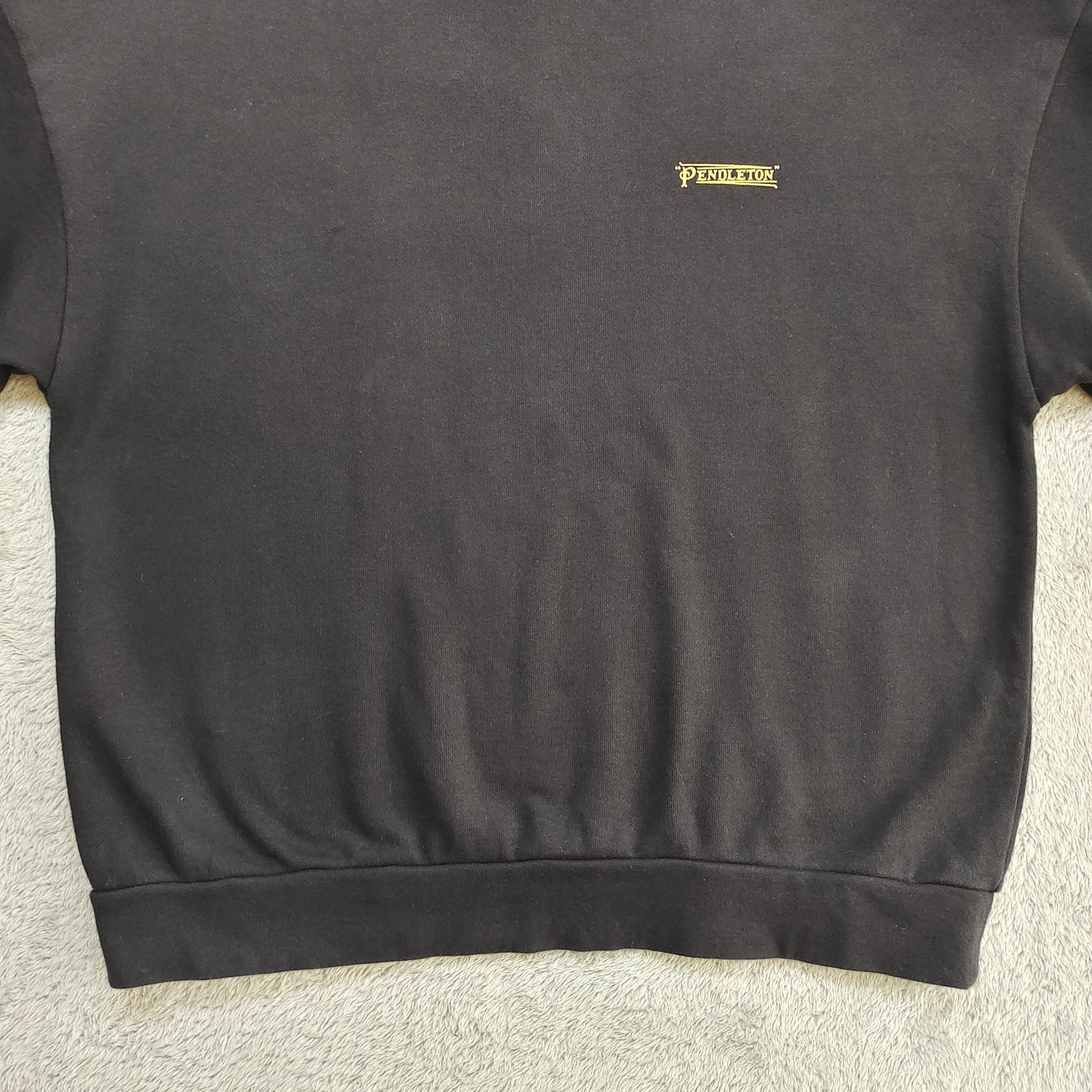 Maison Margiela × Pendleton Pendleton X Journal Standard Black Sweatshirt, Big Logo Size US XL / EU 56 / 4 - 5 Thumbnail