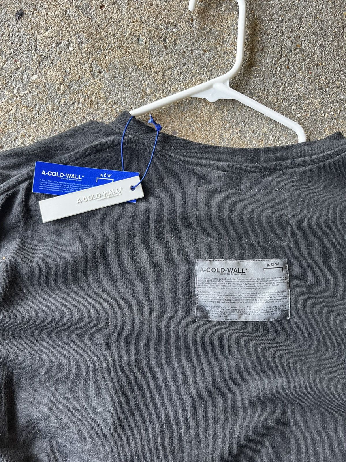 A COLD WALL designer long sleeve