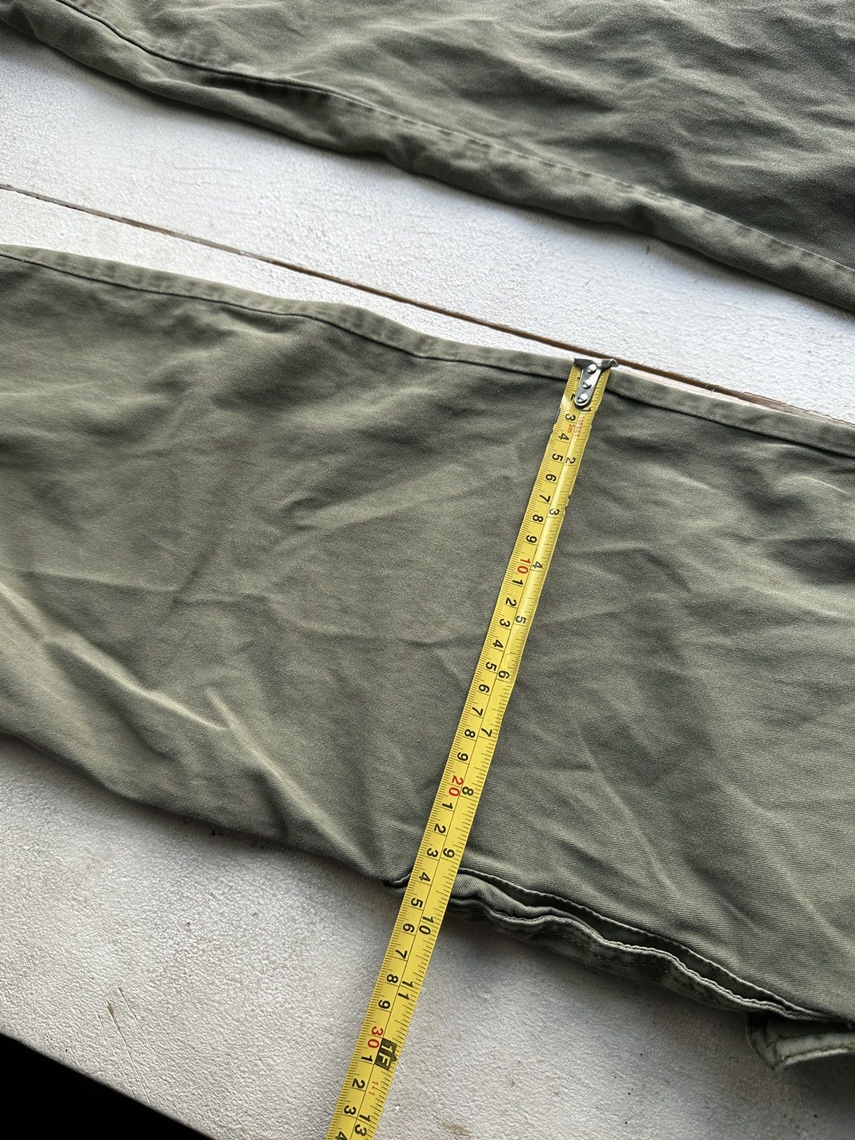 Other 🚨RARE 90s MULTIPOCKET Stone Wash OLIVE GREEN Jeans Mens 30 Size US 30 / EU 46 - 18 Thumbnail