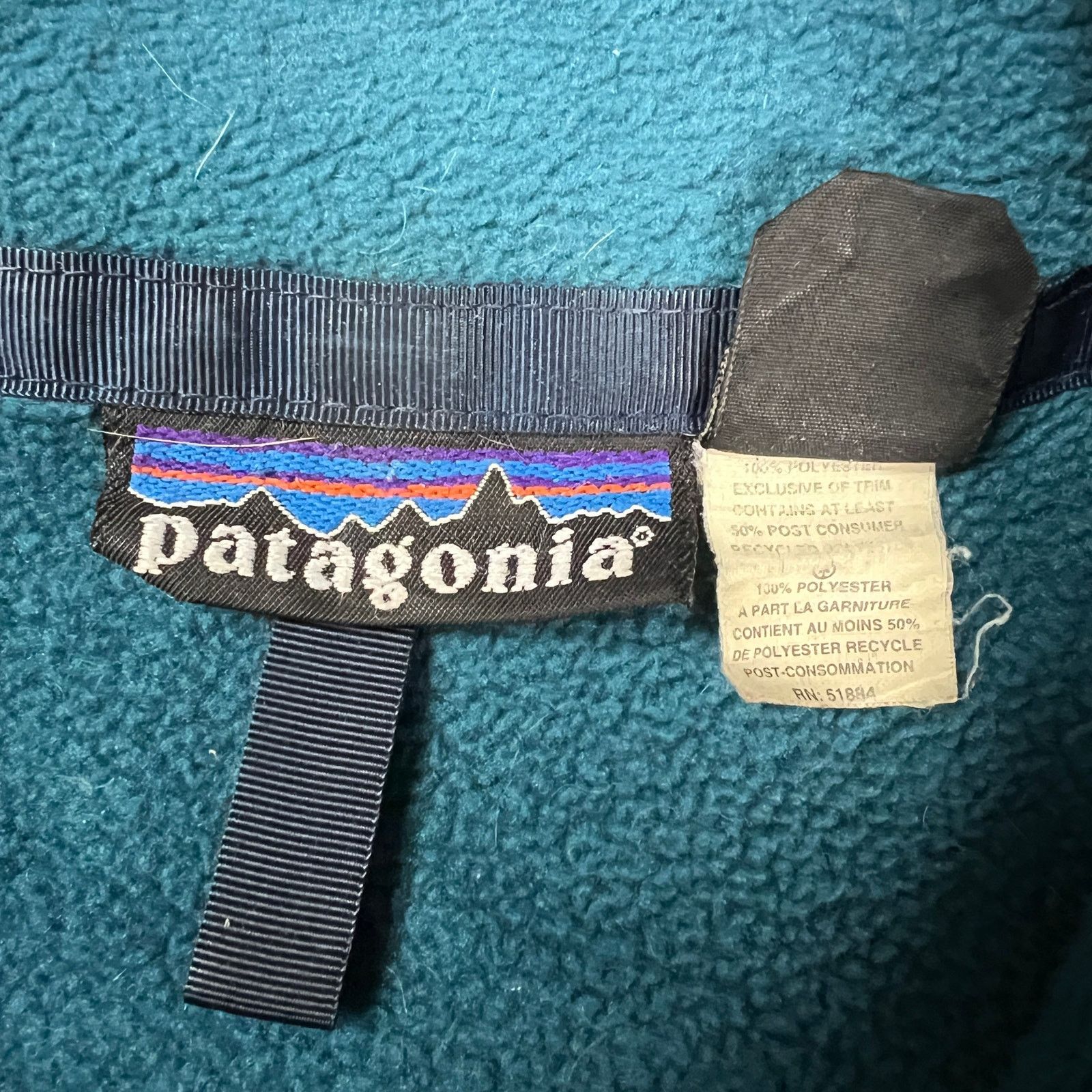 Patagonia × Vintage Vintage Patagonia Fleece Full Zip Synchilla 90s Jacket Size US M / EU 48-50 / 2 - 10 Thumbnail