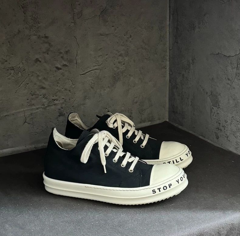 Rick Owens Drkshdw rickowens 23 new satin sneakers-2508 Size US 5 / EU 37 - 2 Thumbnail
