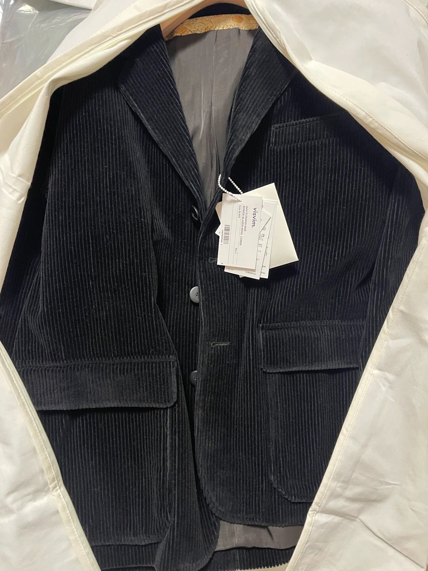 Visvim VISVIM BOWEN BLAZER 25AW Black Corduroy Blazer New Size US M / EU 48-50 / 2 - 4 Thumbnail