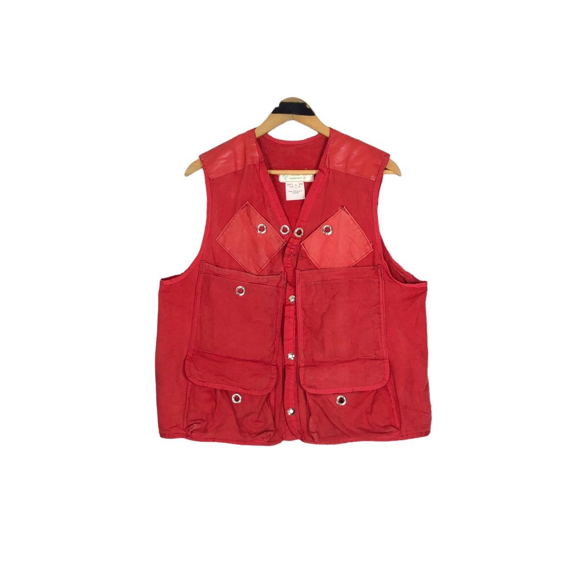 Vintage Vintage 90s Canadian Forestry Equipment Ltd Cargo Vest Size US L / EU 52-54 / 3 - 2 Thumbnail