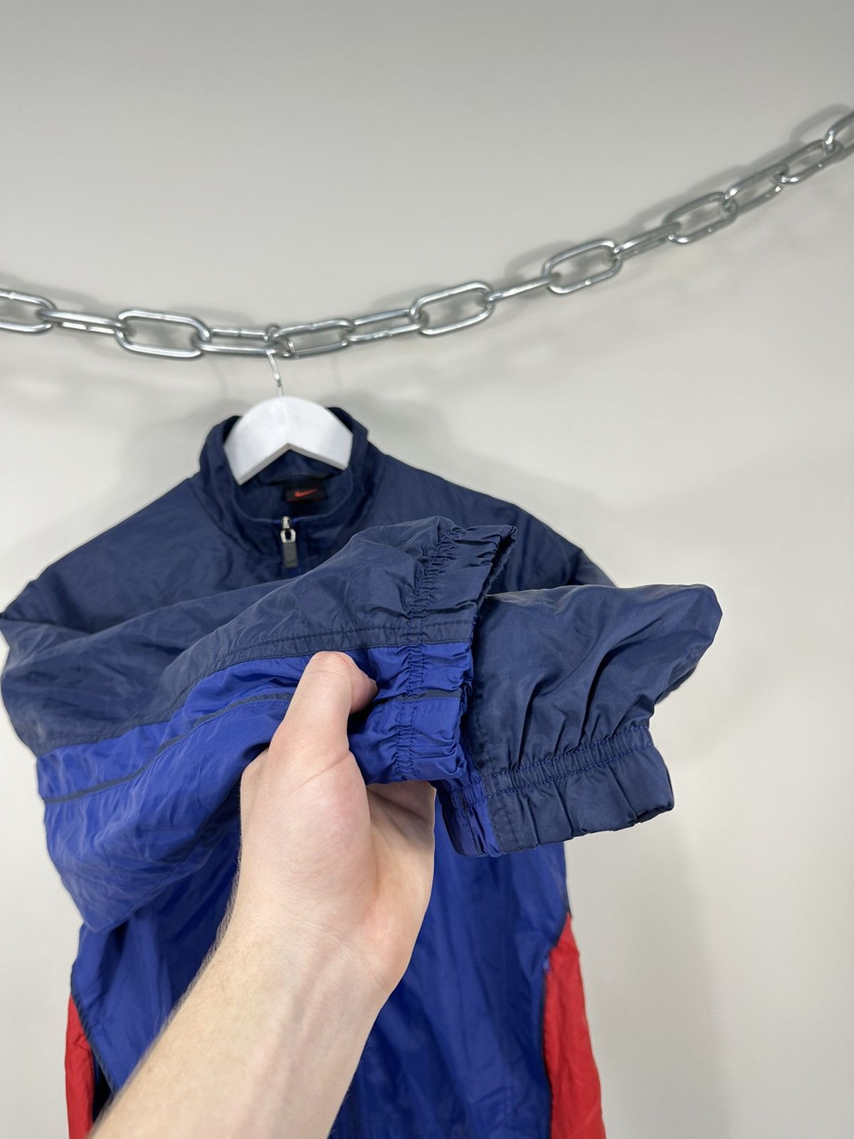 Nike Vintage Nike Baggy Drill Swoosh USA Hype Track Top Jacket Size US XS / EU 42 / 0 - 5 Thumbnail