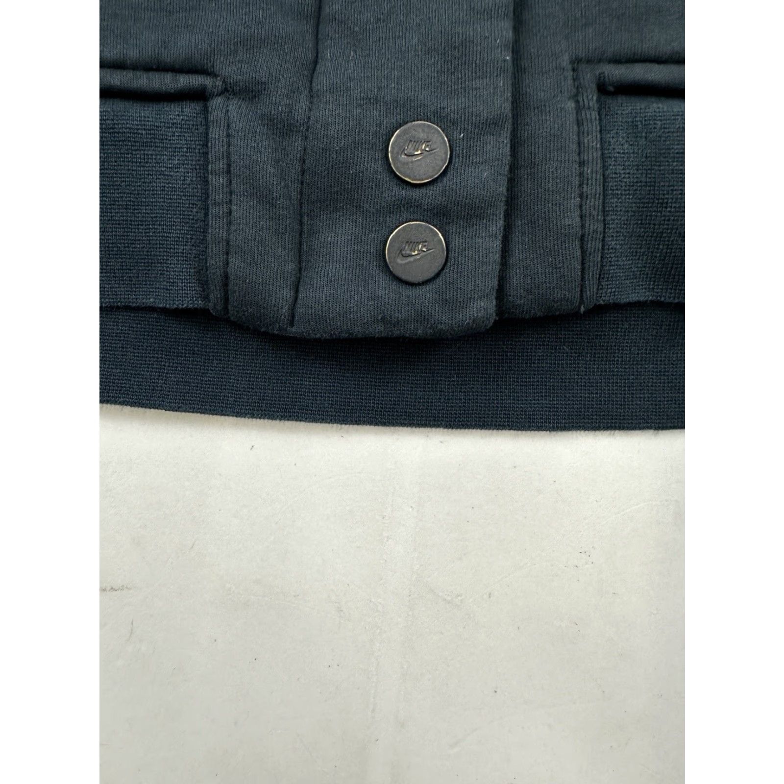 Nike Nike Tech Jacket Womens XS Black Full Zip Fleece Pockets Jacket Size XS / US 0-2 / IT 36-38 - 2 Thumbnail