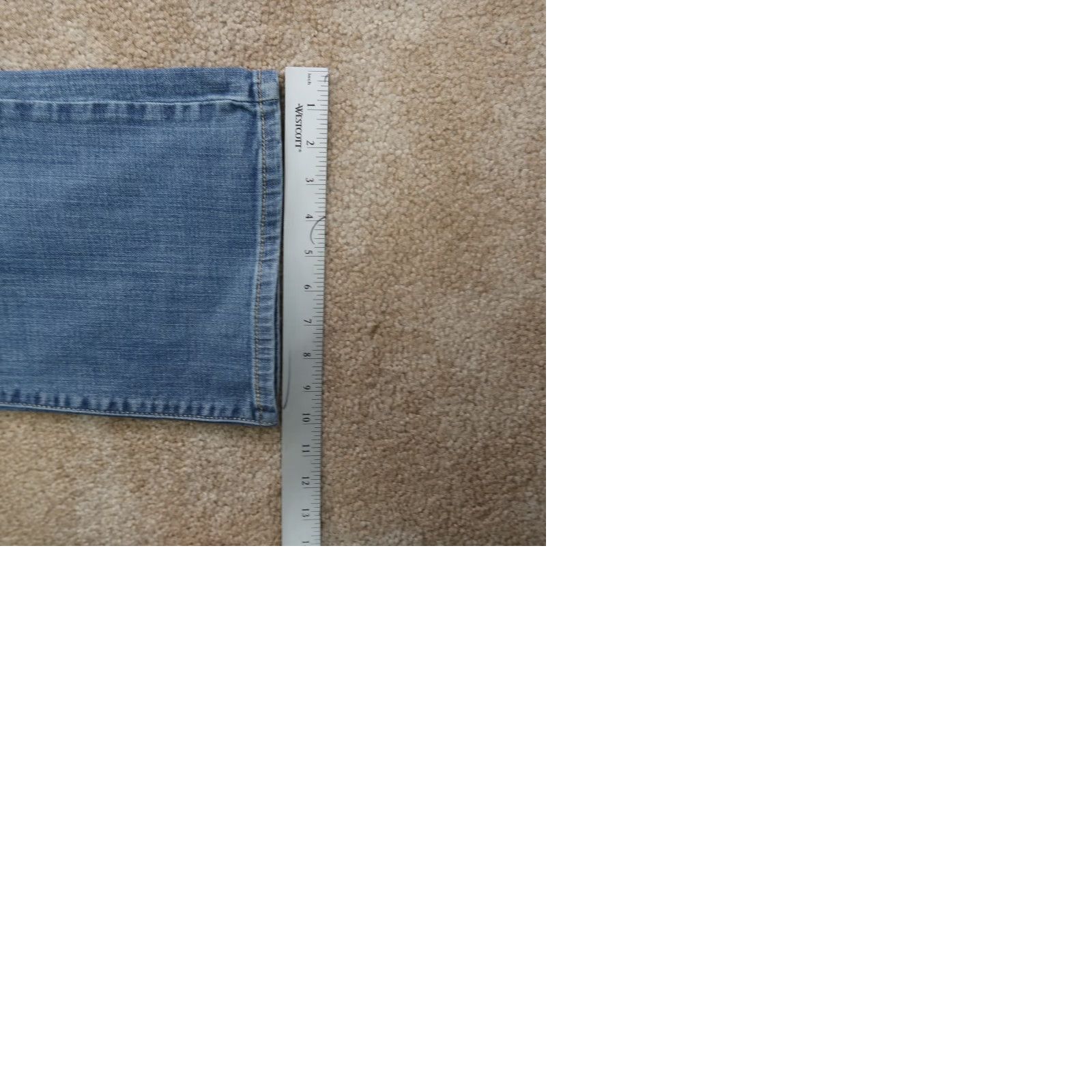 Levi's Levi's 512 Perfectly Slimming Bootcut Jeans Women's 12s Blue Denim Stretch Size 34" / US 12 / IT 48 - 9 Thumbnail