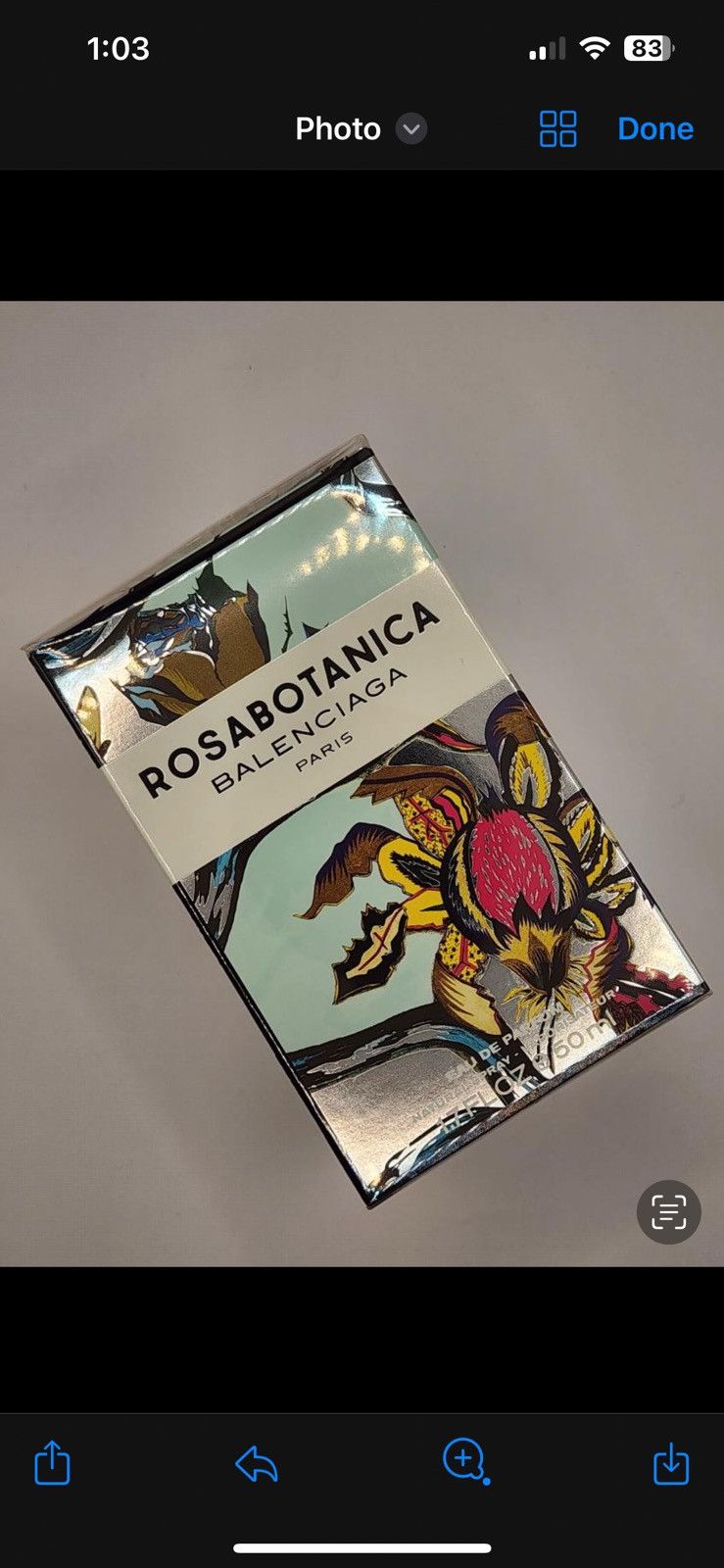 Balenciaga Balenciaga Rosabotanica 1.7 Oz Brand New Size ONE SIZE - 3 Thumbnail