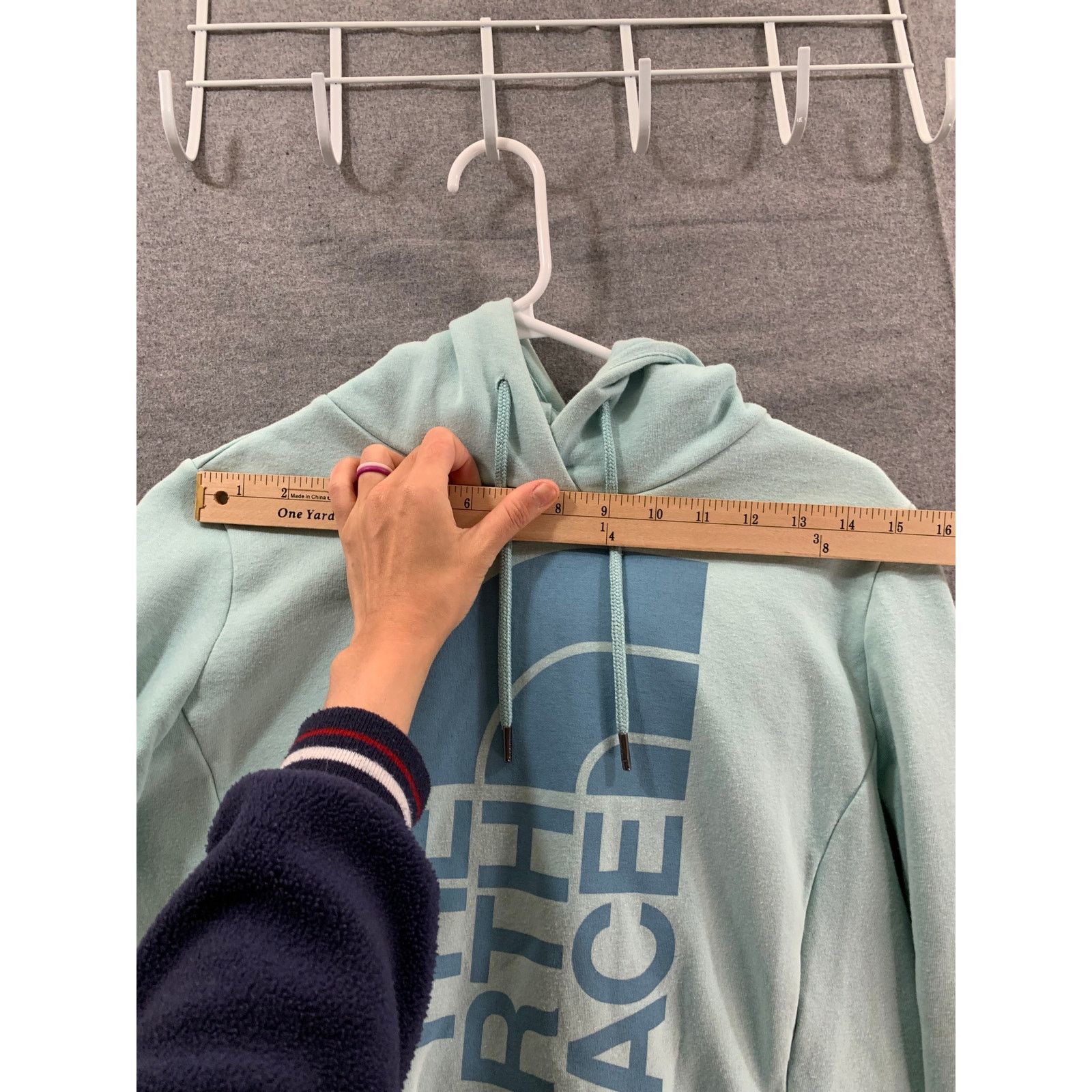 The North Face The North Face Hoodie Womens Medium Green Mint Logo Size M / US 6-8 / IT 42-44 - 6 Thumbnail