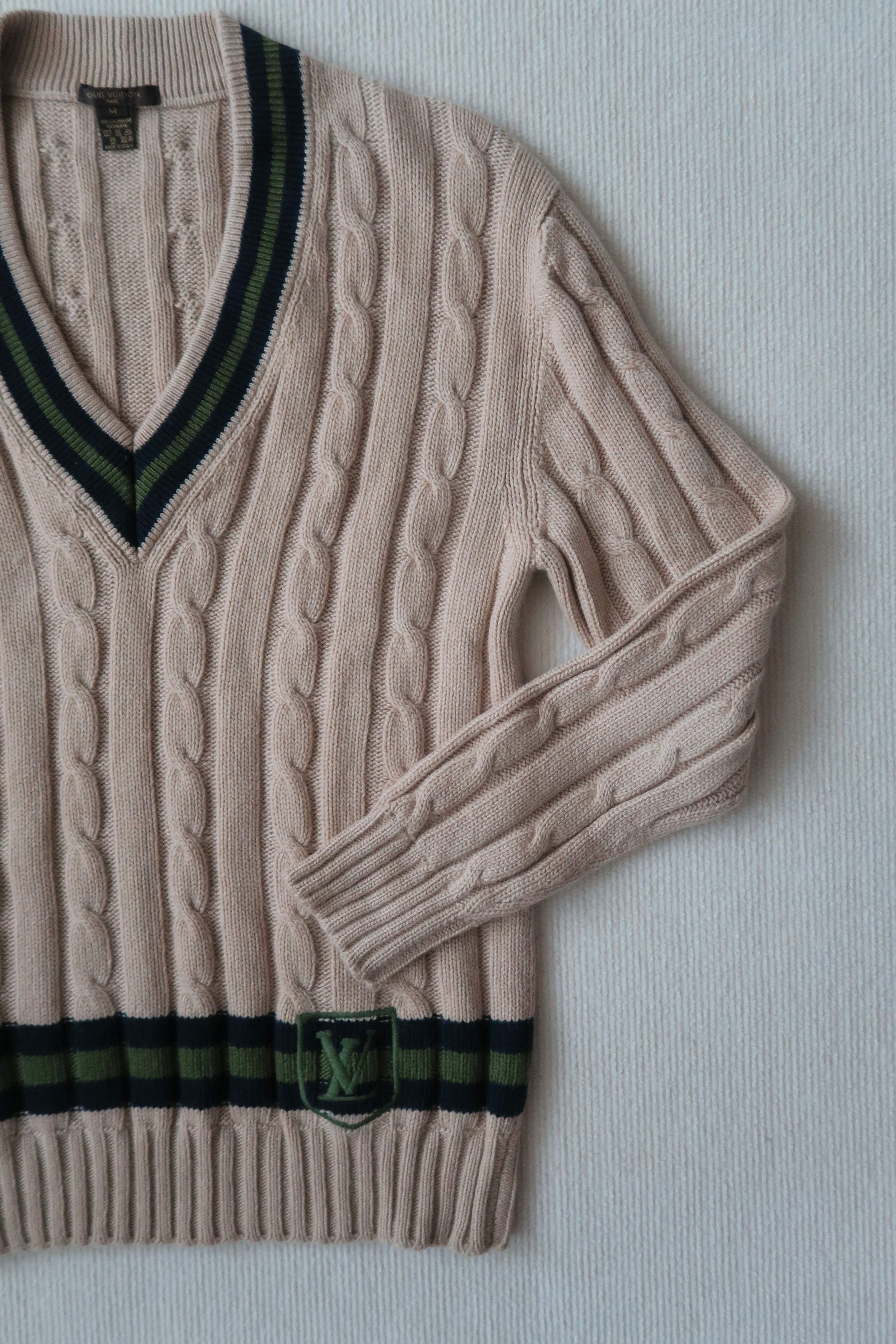 Louis Vuitton Louis Vuitton LV Embroidered Preppy Knitted Pullover Size US M / EU 48-50 / 2 - 3 Thumbnail