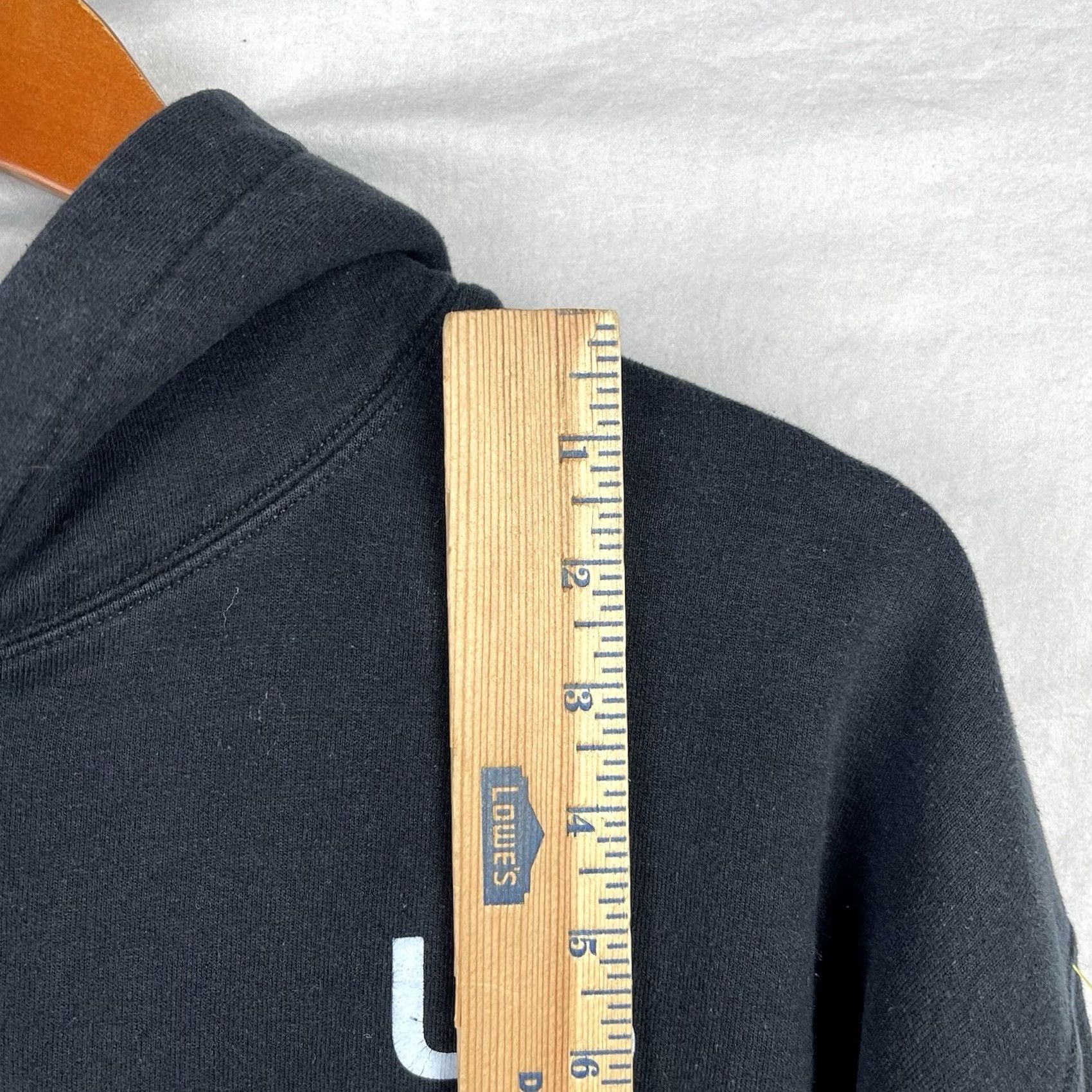 Darc Sport Darc Sport Hoodie Men Medium Fleece Sweatshirt Black Wolves 303 of 1000 Graphic Print Pullover Adult Regular Size US M / EU 48-50 / 2 - 7 Thumbnail