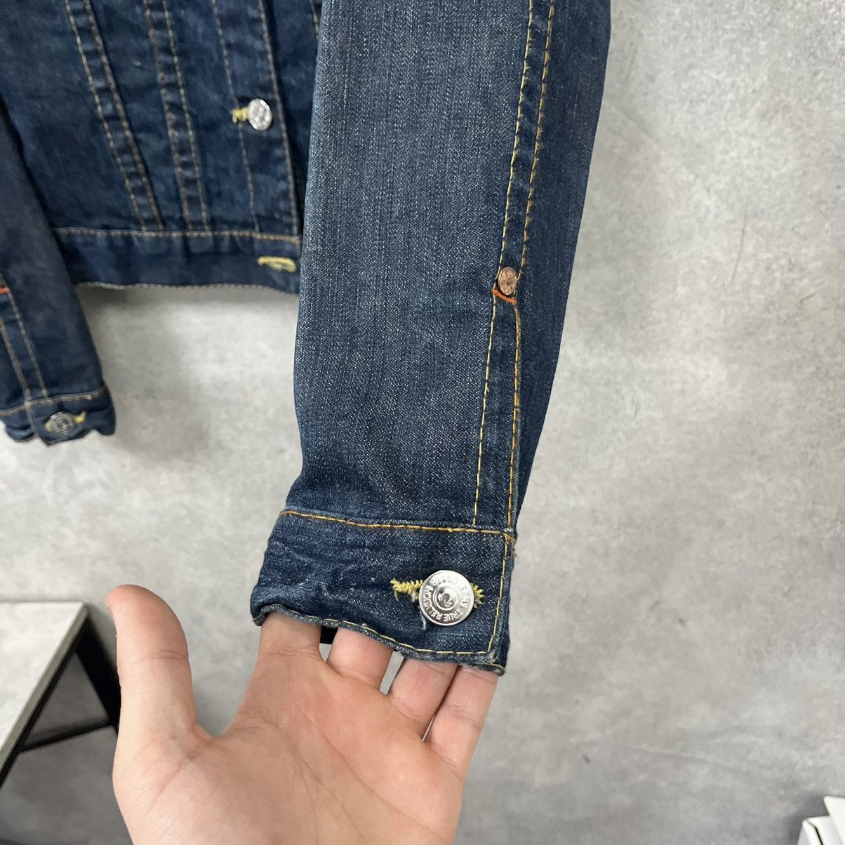 True Religion Vintage True Religion Jean Jacket Chief Keef Size US S / EU 44-46 / 1 - 10 Thumbnail