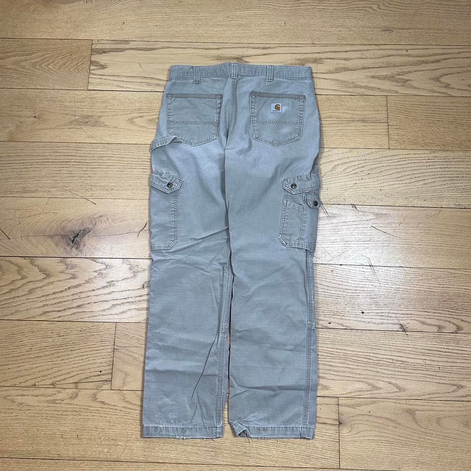 Carhartt × Vintage Vintage Carhartt Canvas Cargo Pants Size US 34 / EU 50 - 2 Thumbnail