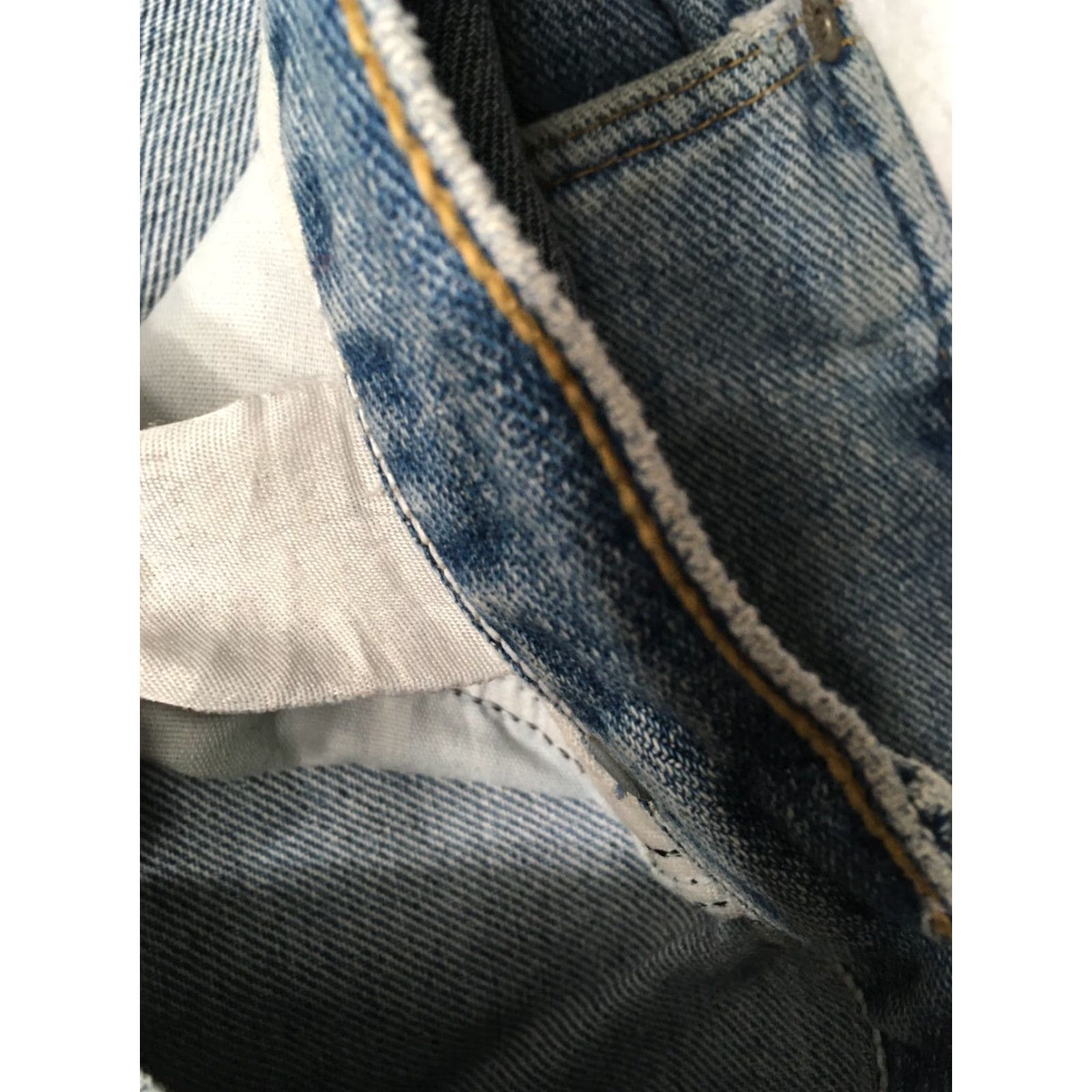 Wrangler Wrangler Men's Blue Jean Shorts Bermuda Size 36 Silver Edition acid washed Blue Jeans Bermuda Mens 36 Silver Edition Wrangler Shorts Size US 36 / EU 52 - 7 Thumbnail