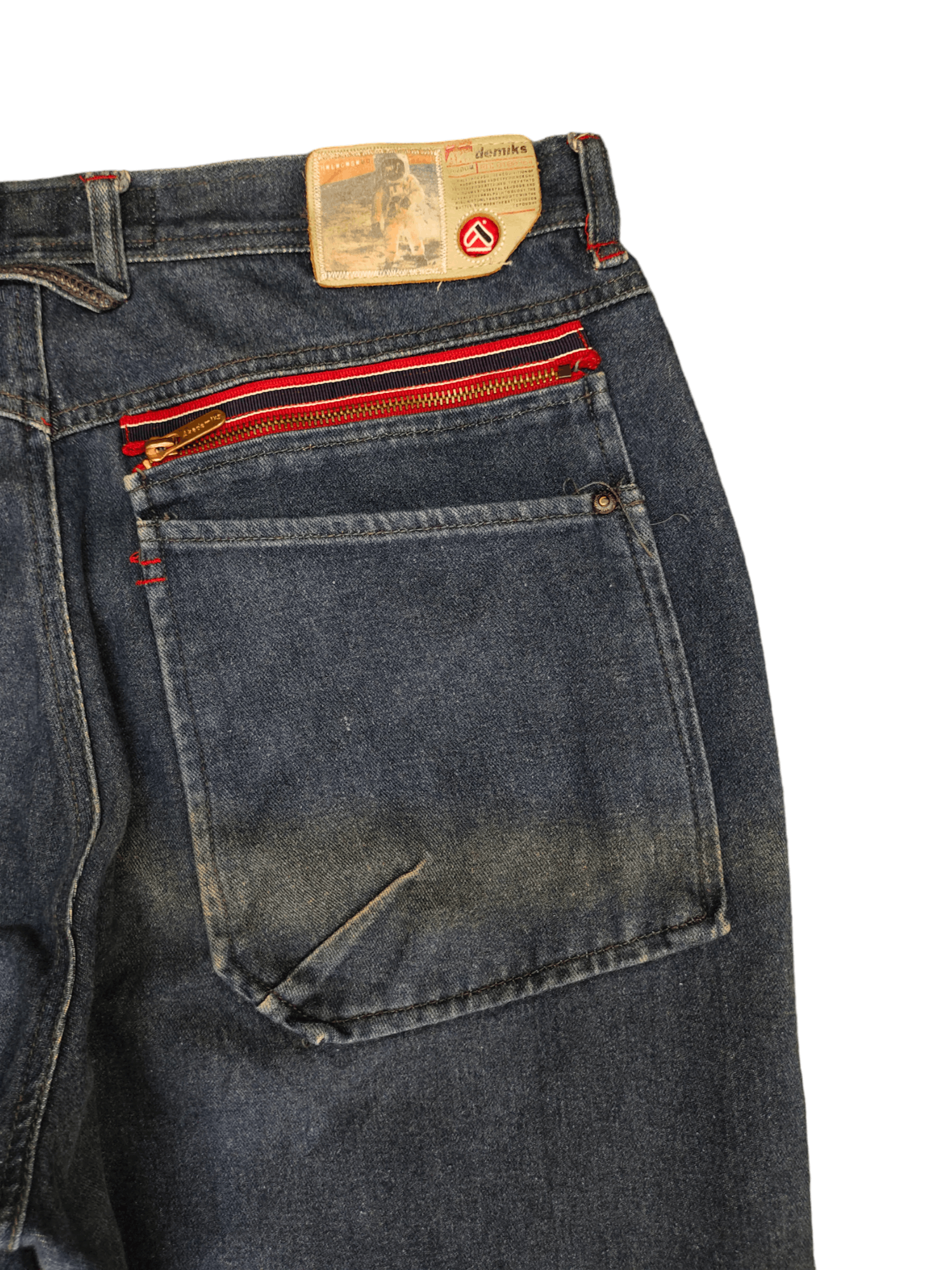 Akademiks Akademiks Distressed Color Wide Leg Denim Y2k Baggy Jean Size US 34 / EU 50 - 4 Thumbnail