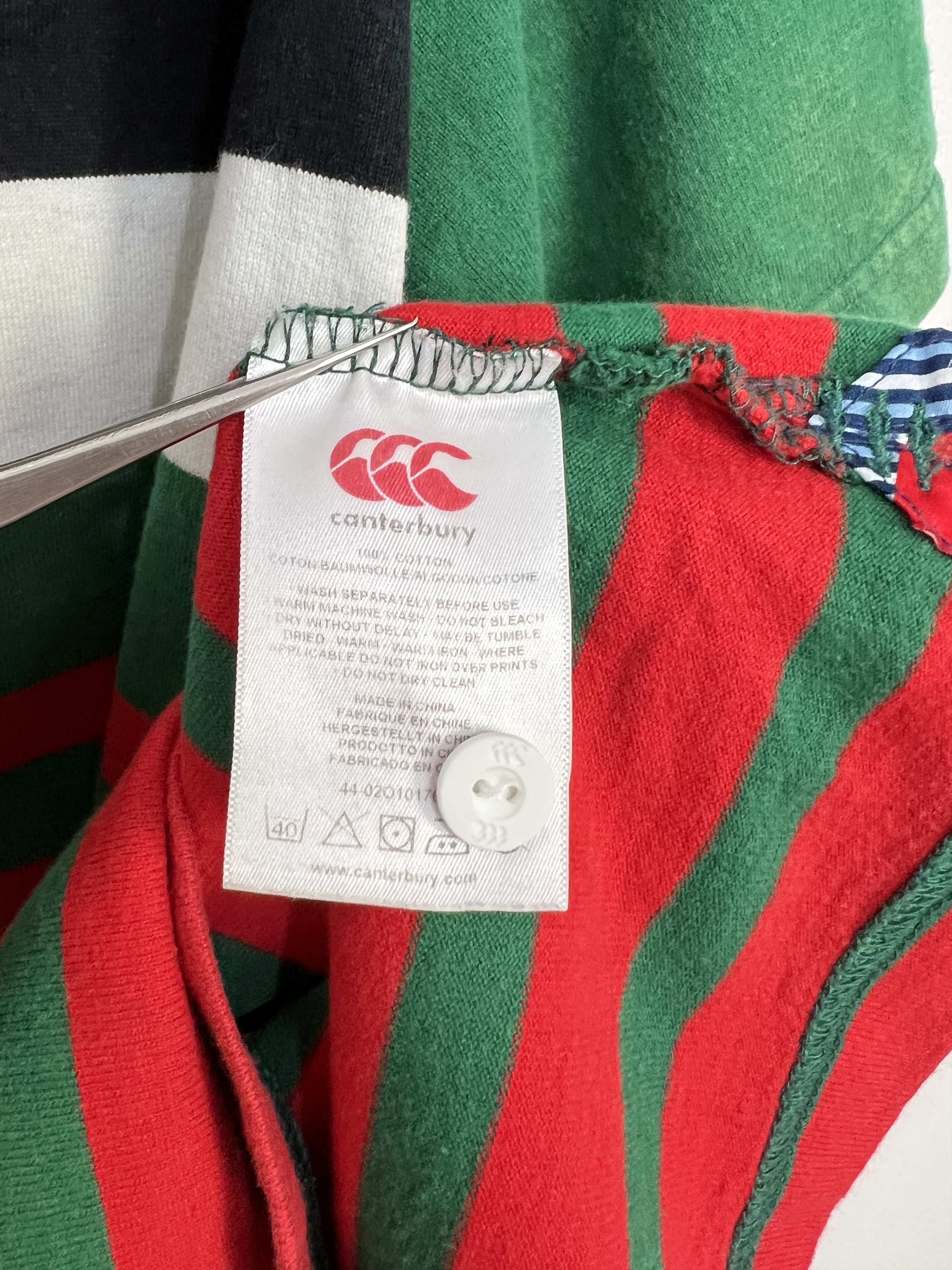 Canterbury of New Zealand Canterbury Leicester Tigers Rugby Union Jersey Mens Polo Size US L / EU 52-54 / 3 - 7 Thumbnail
