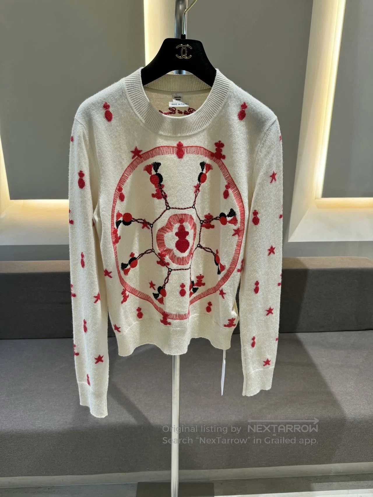 Hermes Limited Edition Cashmere Sweater.