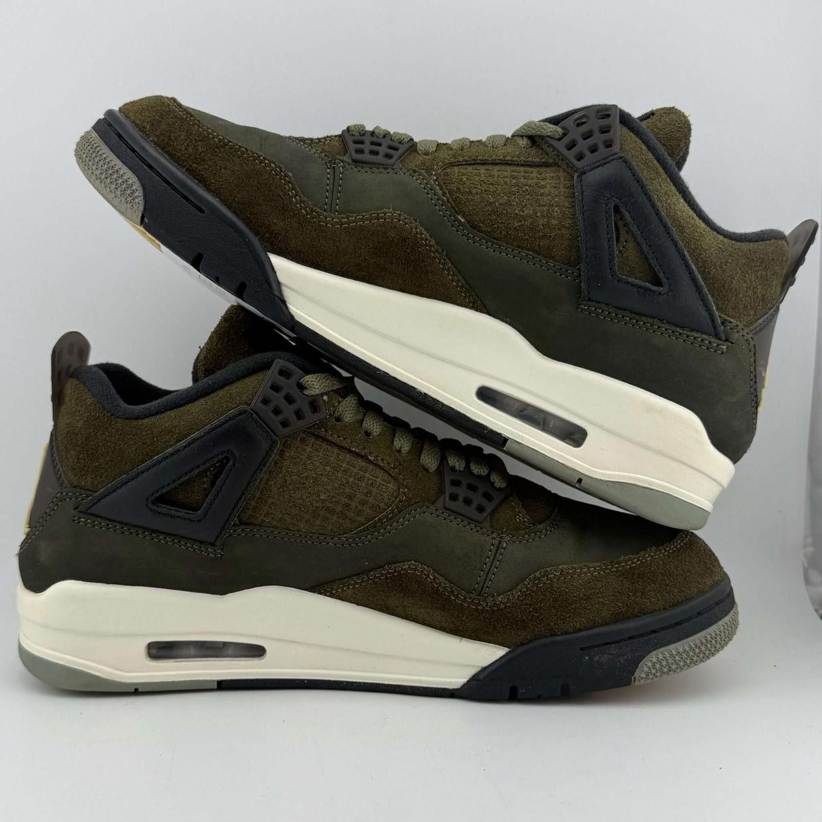 Jordan Brand og box Air Jordan 4 Retro SE Craft Olive 9.5 Used OG Box Size US 9.5 / EU 42-43 - 7 Thumbnail