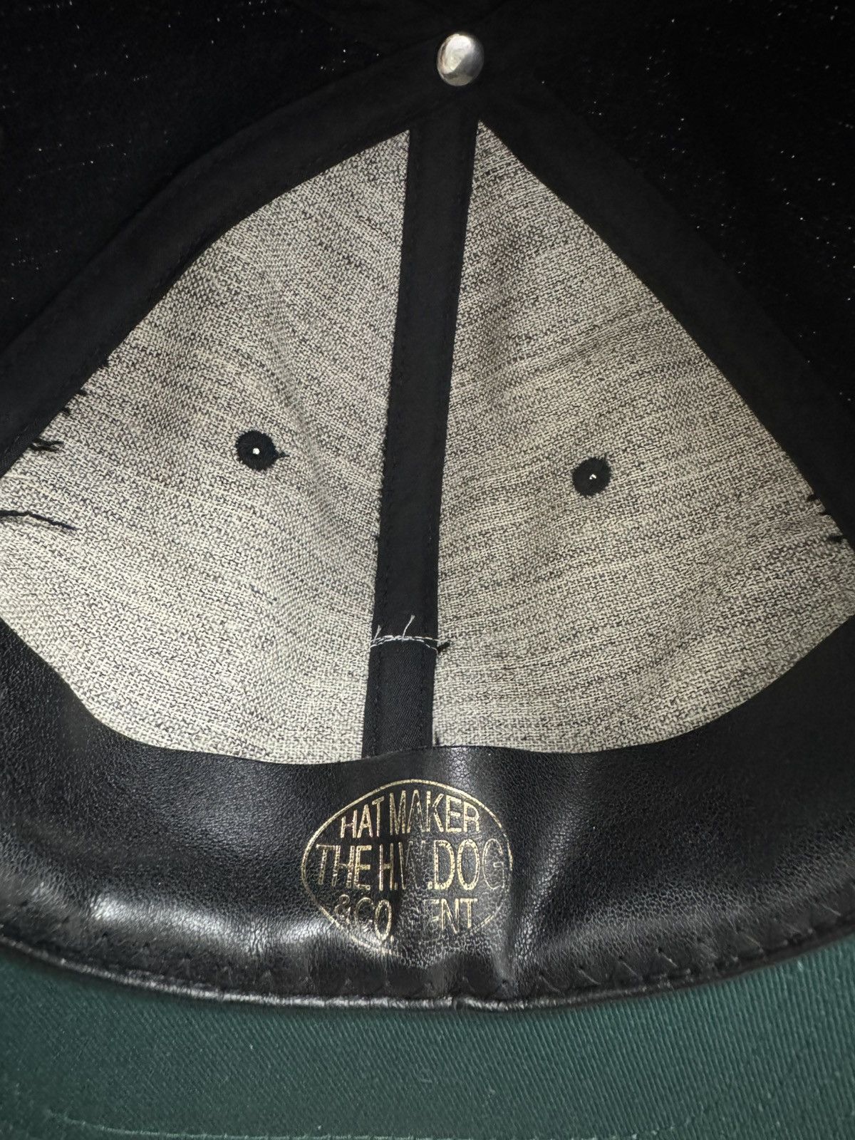 THE H.W.DOG&CO. The H.W.Dog & Co “D” baseball cap Size ONE SIZE - 3 Thumbnail