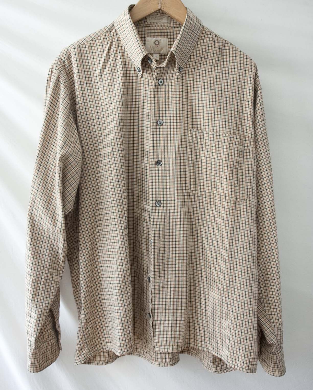 Viyella Viyella Shirt Flannel Size L Plaid Size US L / EU 52-54 / 3 - 1 Thumbnail