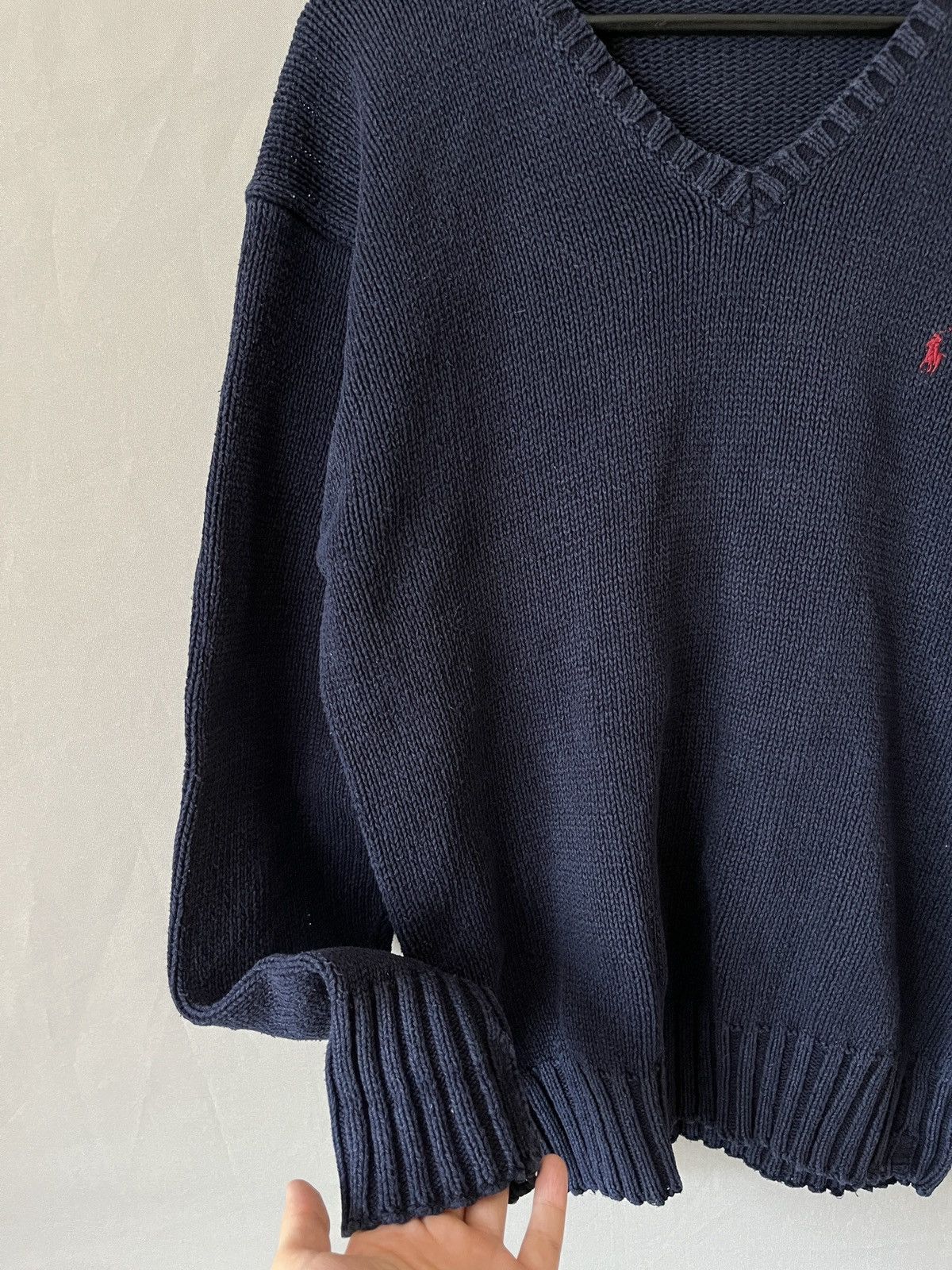Polo Ralph Lauren × Vintage Polo Ralph Lauren Vintage Heavy Knit Hong Kong Iconic Sweate Size US M / EU 48-50 / 2 - 5 Thumbnail