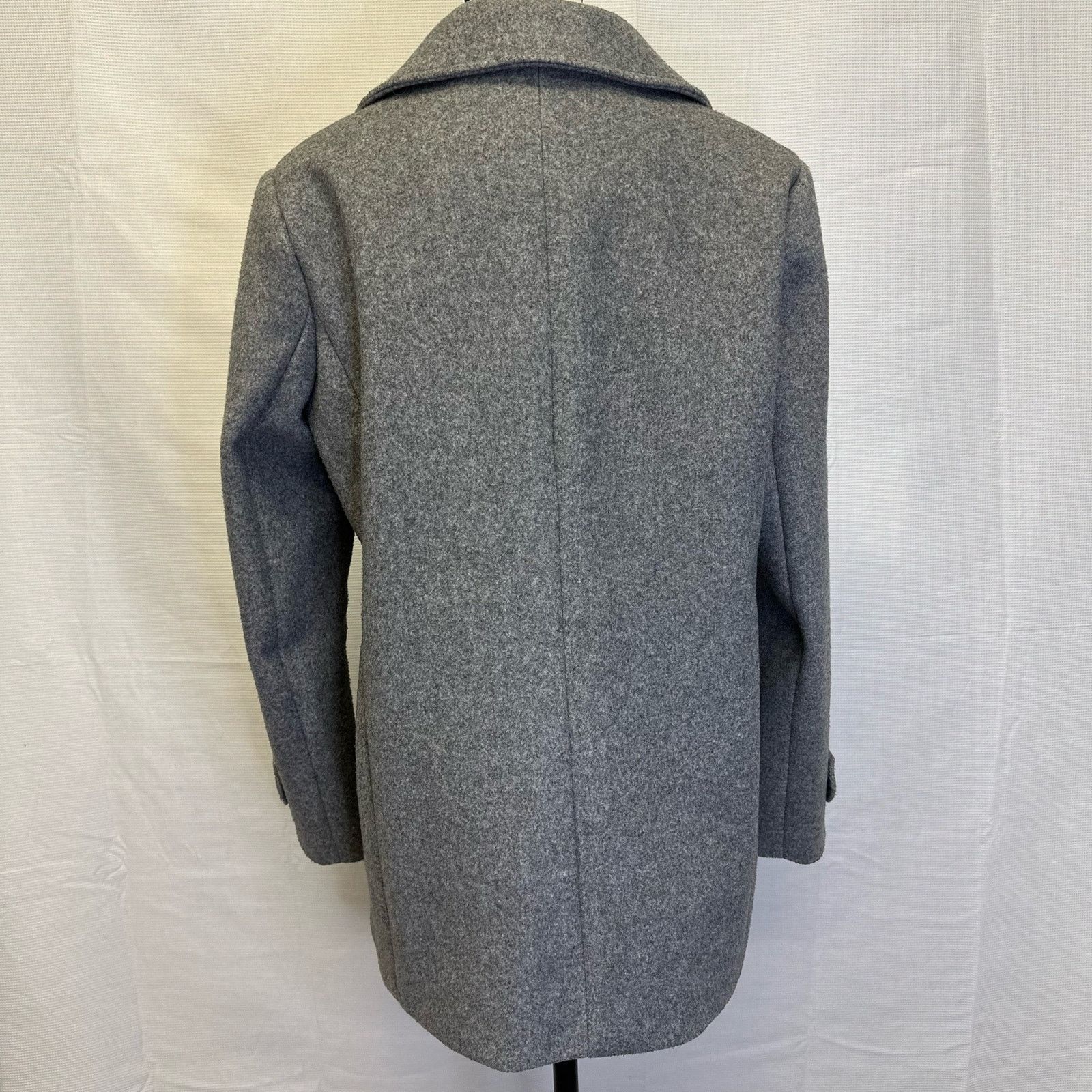 Andrew Marc Marc New York by Andrew Marc Women’s Gray Wool Coat Size M / US 6-8 / IT 42-44 - 8 Thumbnail